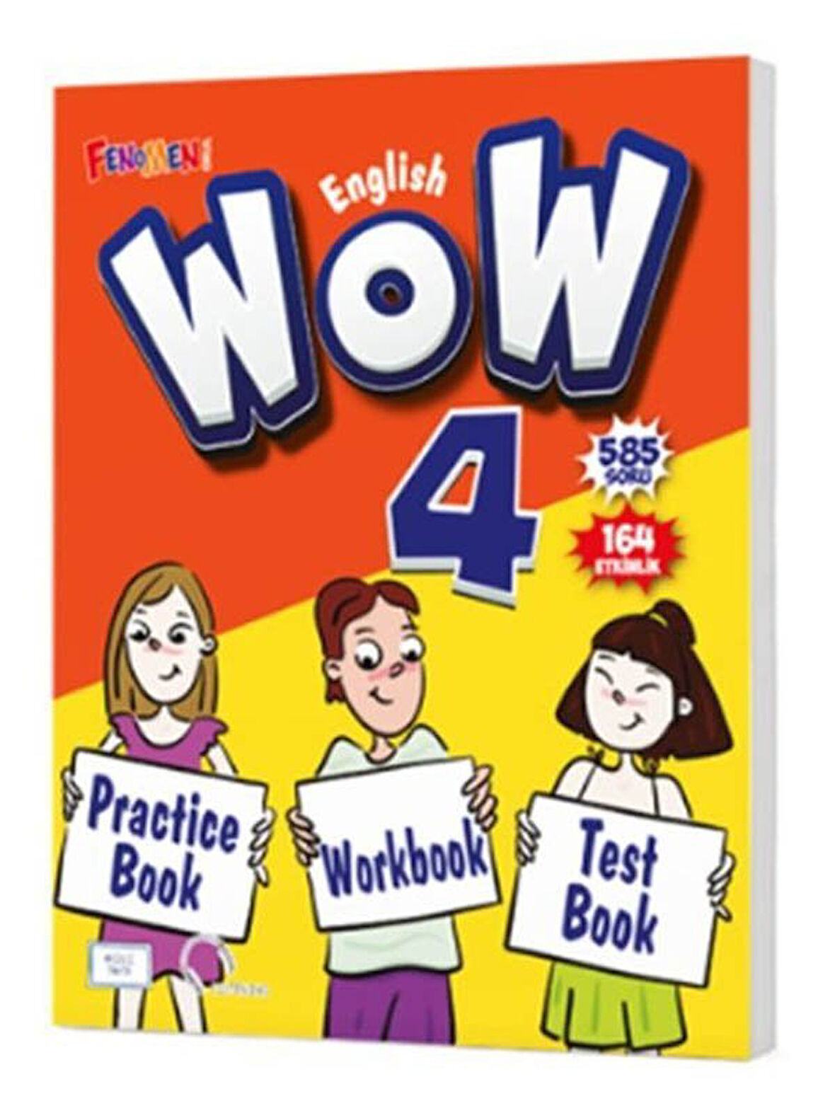 Fenomen 2026 4. Sınıf Wow English Practice Book Workbook Test Book