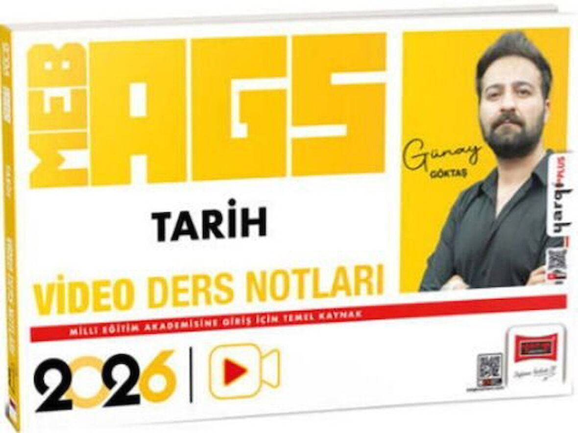 Yargı 2026 MEB AGS Öğretmen Adayları İçin Tarih Video Ders Notları