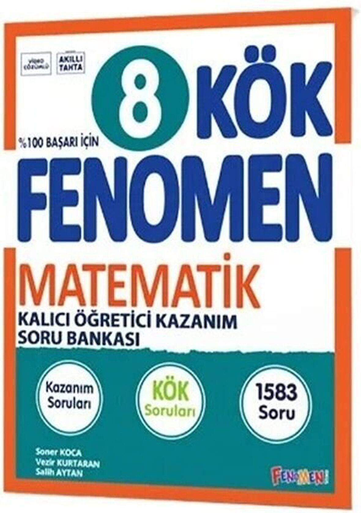Fenomen 2026 8. Sınıf Matematik Fenomen KÖK Kalıcı Öğretici Kazanım Soru Bankası