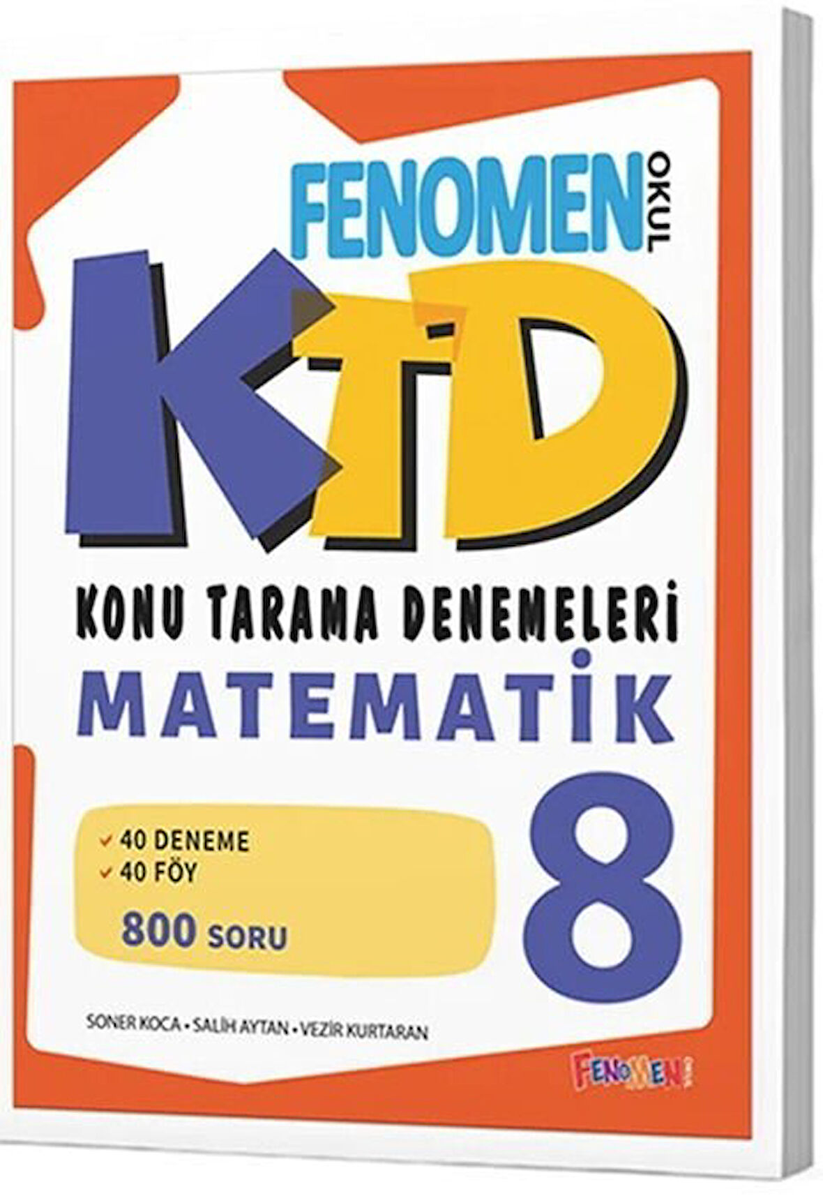 Fenomen 2026 8. Sınıf Matematik Konu Tarama Denemeleri