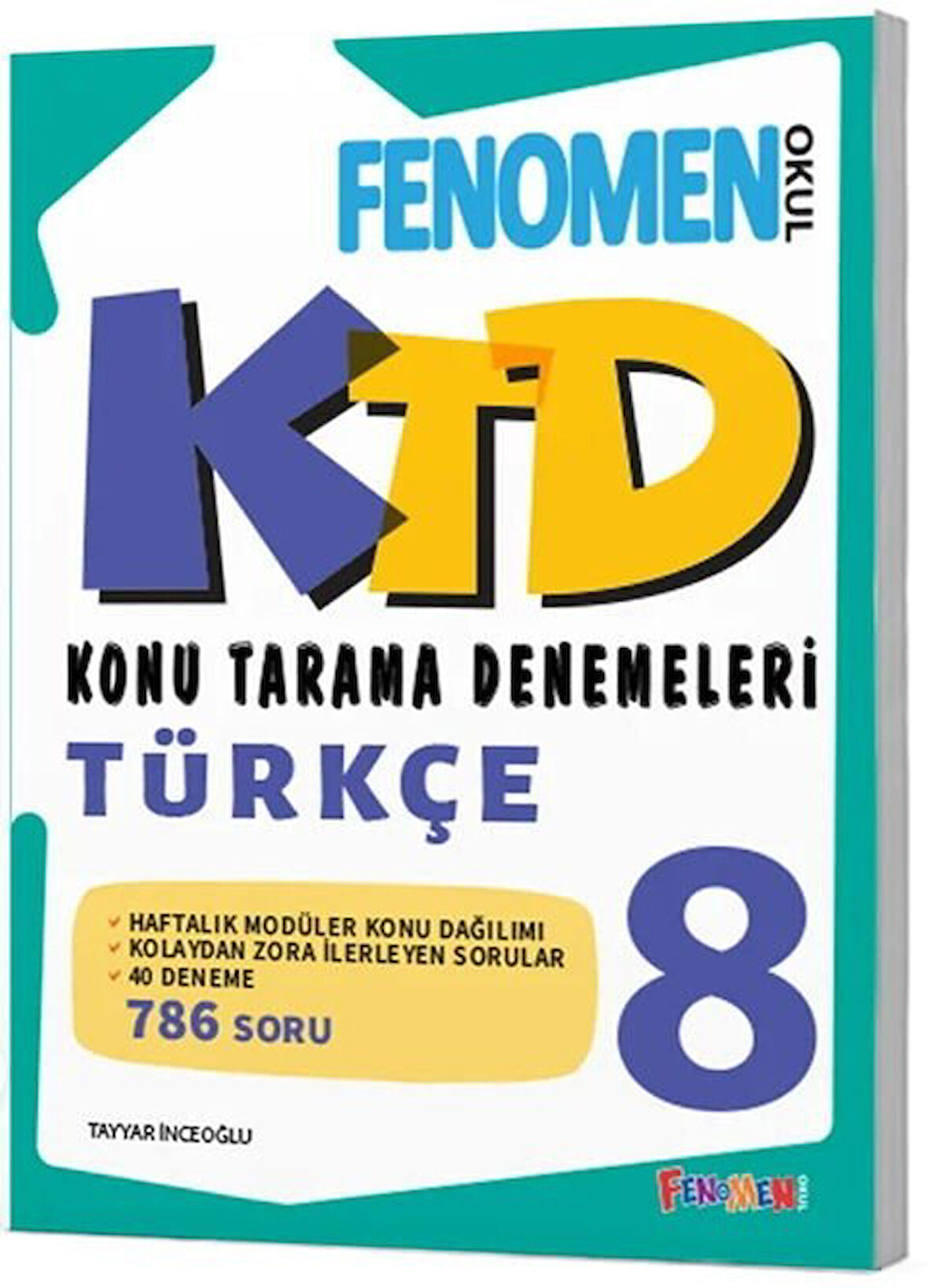 Fenomen 2026 8. Sınıf Fenomen Türkçe 40 lı Konu Denemeleri