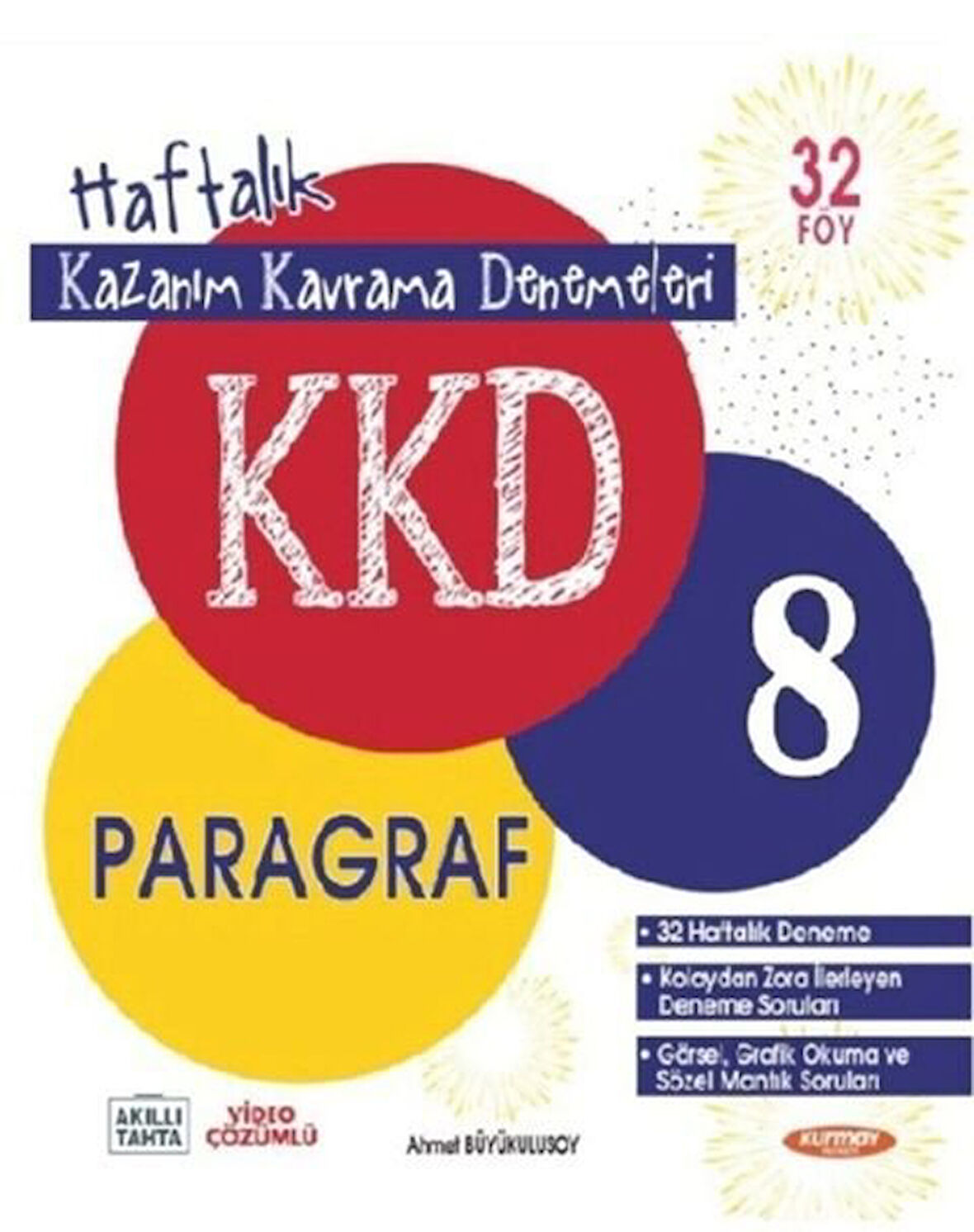 Kurmay 2026 8. Sınıf Paragraf KKD Haftalık Kazanım Kavrama Denemeleri