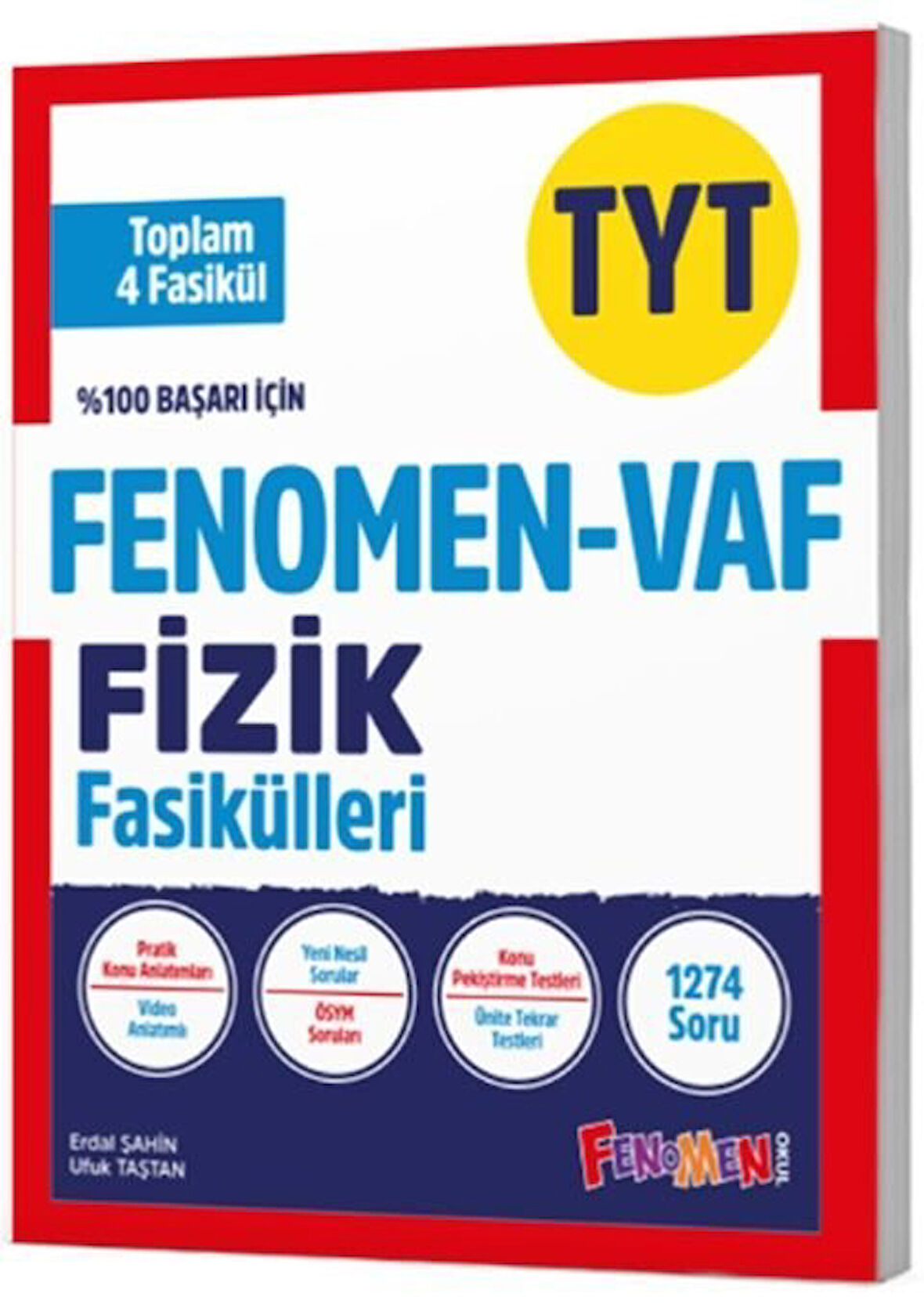 Fenomen 2026 TYT VAF Fizik Fasikülleri Seti
