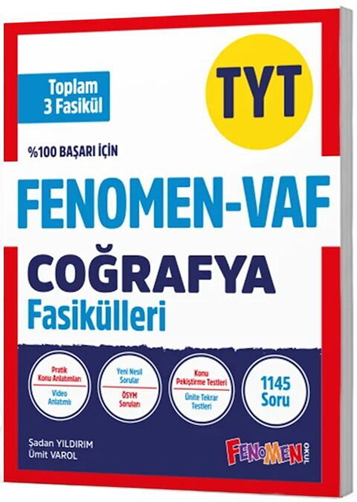Fenomen 2026 TYT VAF Coğrafya Fasikülleri Seti
