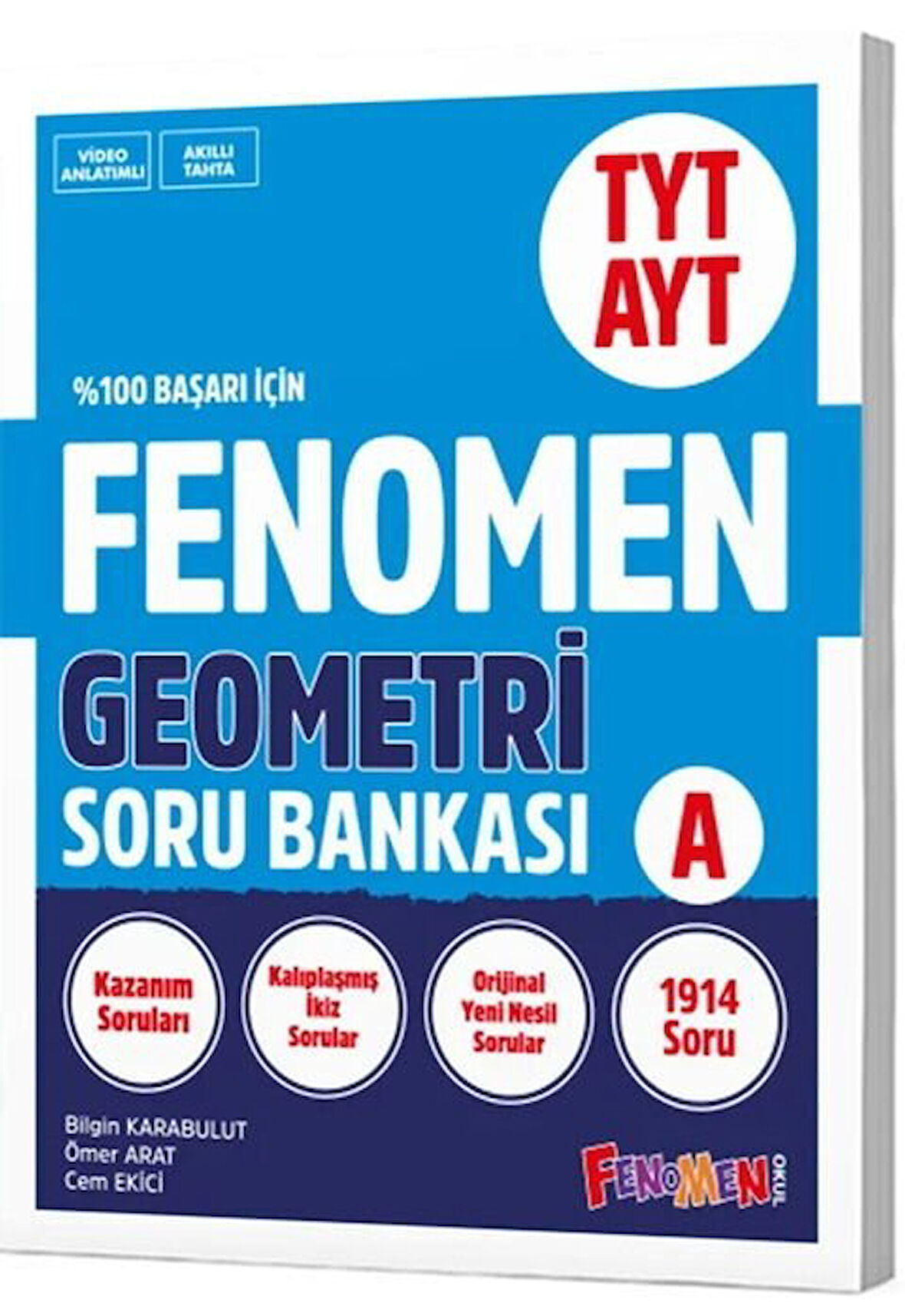 Fenomen 2026 TYT AYT Geometri A Soru Bankası