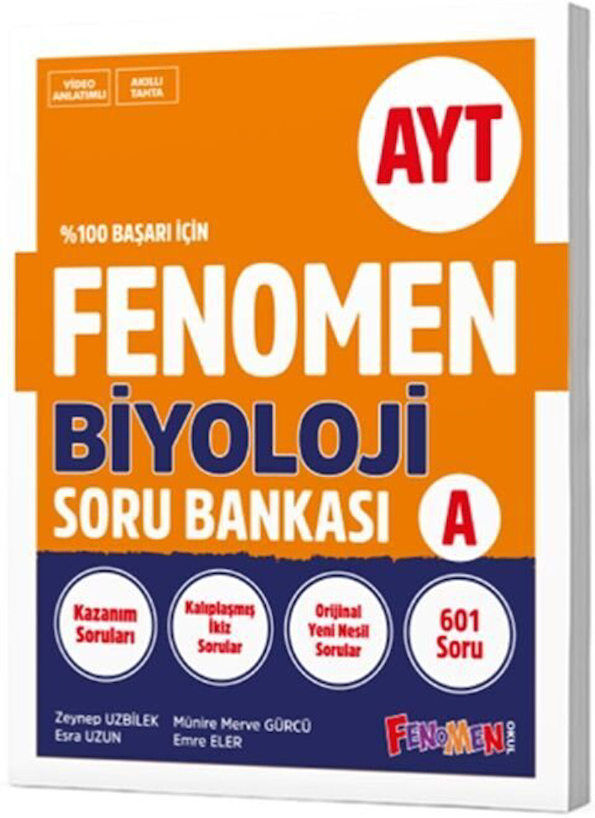 Fenomen 2026 AYT Biyoloji A Soru Bankası