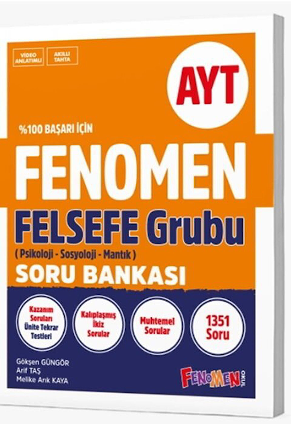 Fenomen 2026 AYT Felsefe Soru Bankası