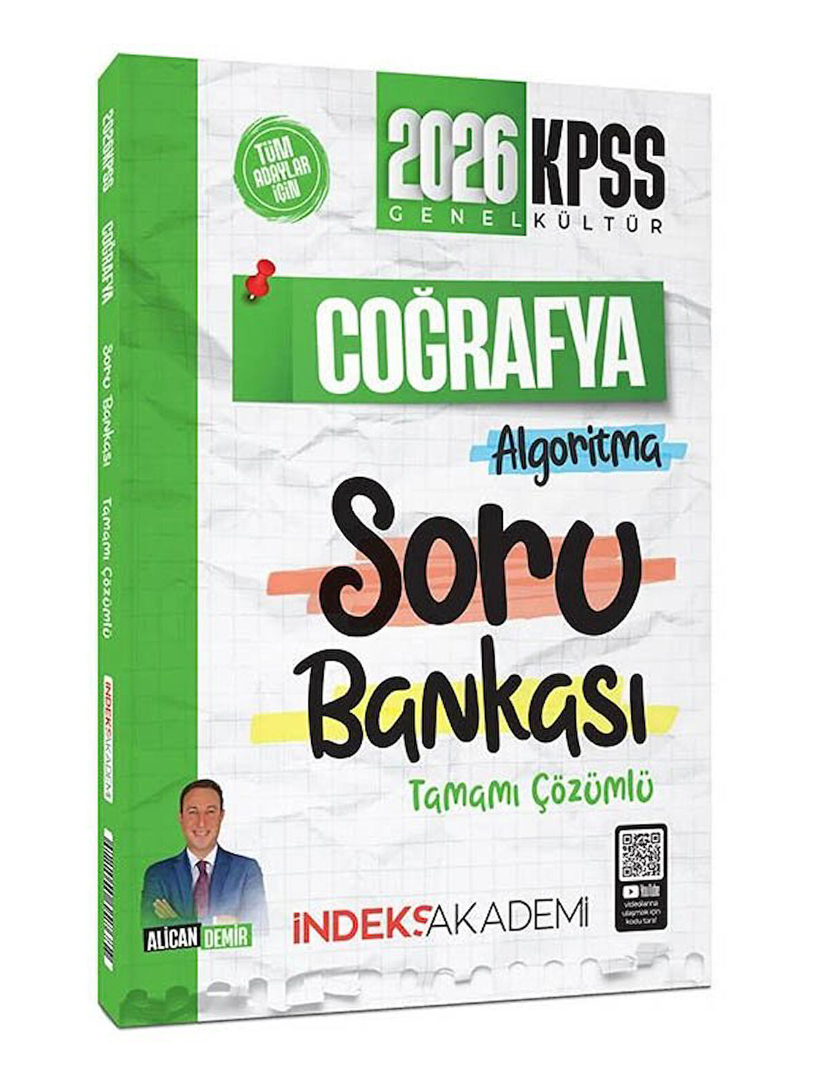 İndeks 2026 KPSS Coğrafya Algoritma Soru Bankası Çözümlü