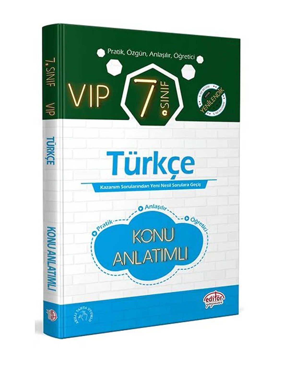 Editör 2026 7. Sınıf VIP Türkçe Konu Anlatımlı