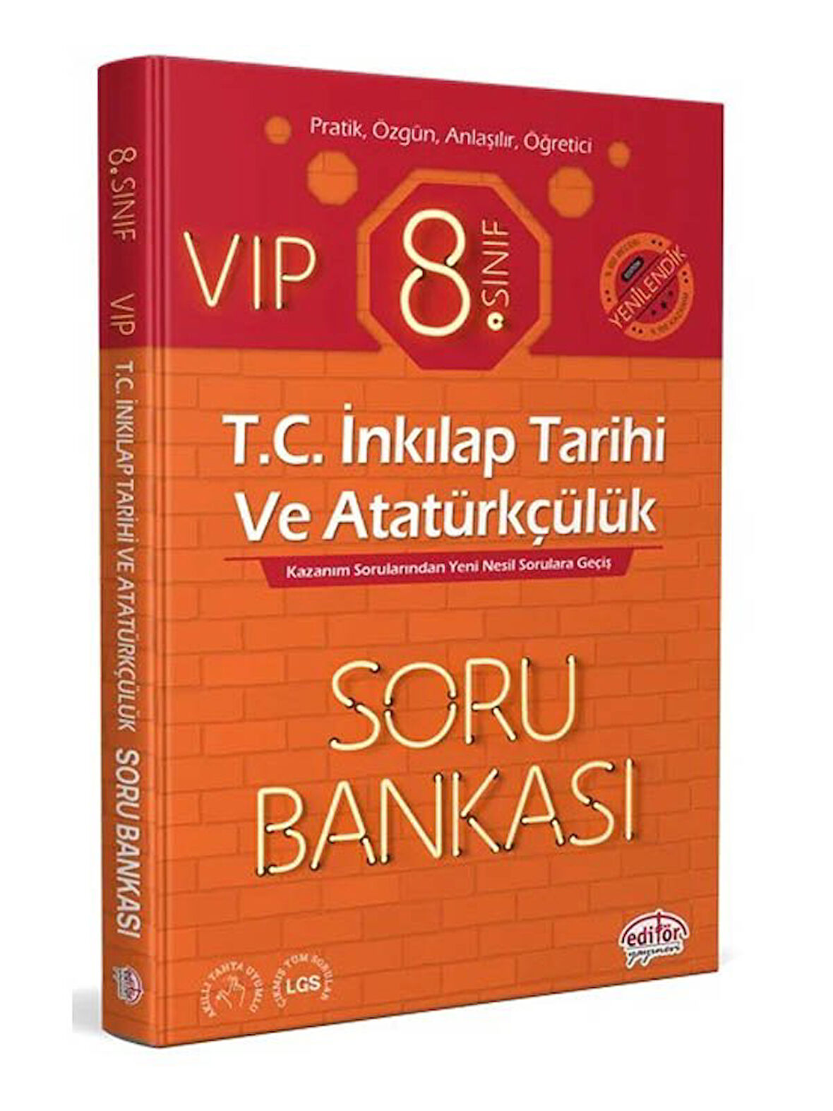 Editör 2026 8. Sınıf VIP T.C. İnkılap Tarihi ve Atatürkçülük Soru Bankası