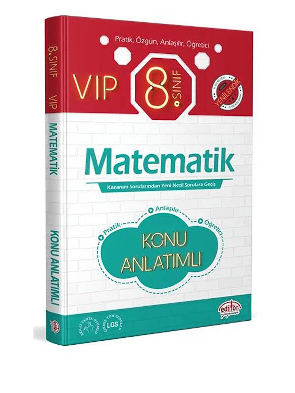 Editör 2026 8. Sınıf VIP Matematik Konu Anlatımı