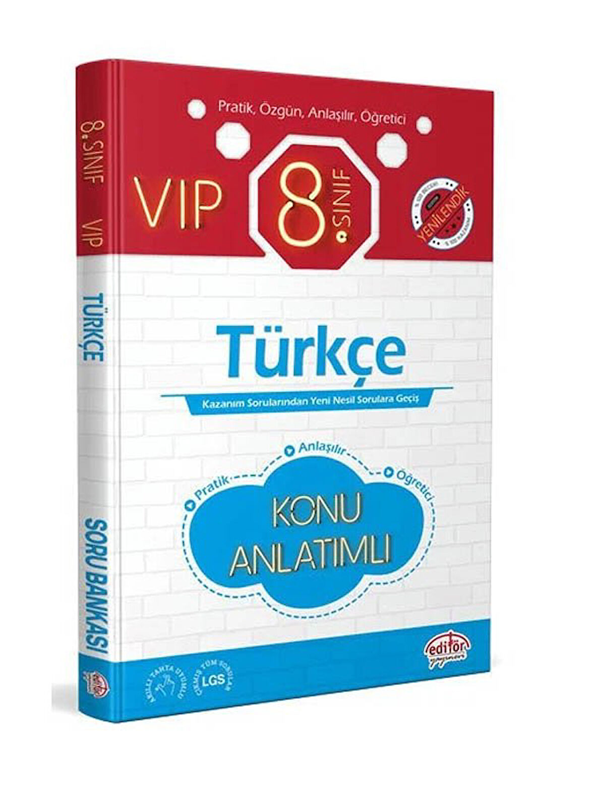 Editör 2026 8. Sınıf VIP Türkçe Konu Anlatımı