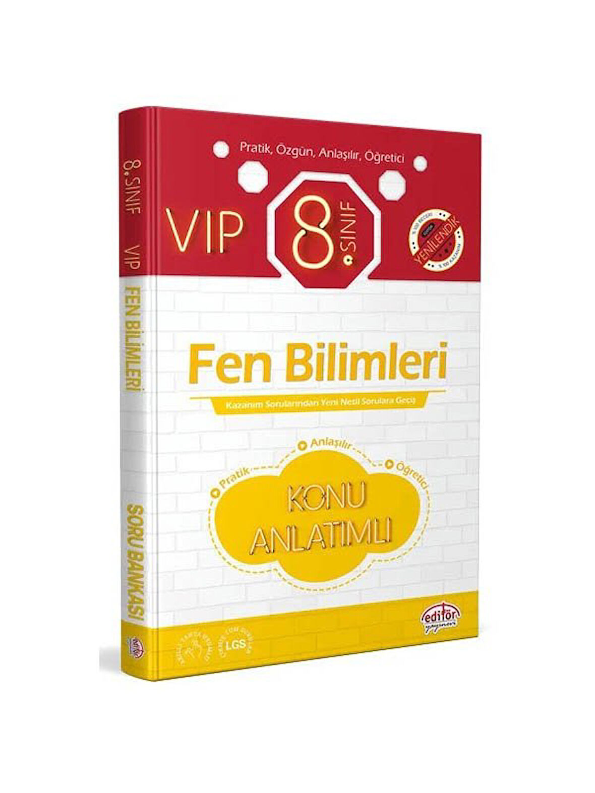 Editör 2026 8. Sınıf VIP Fen Bilimleri Konu Anlatımlı
