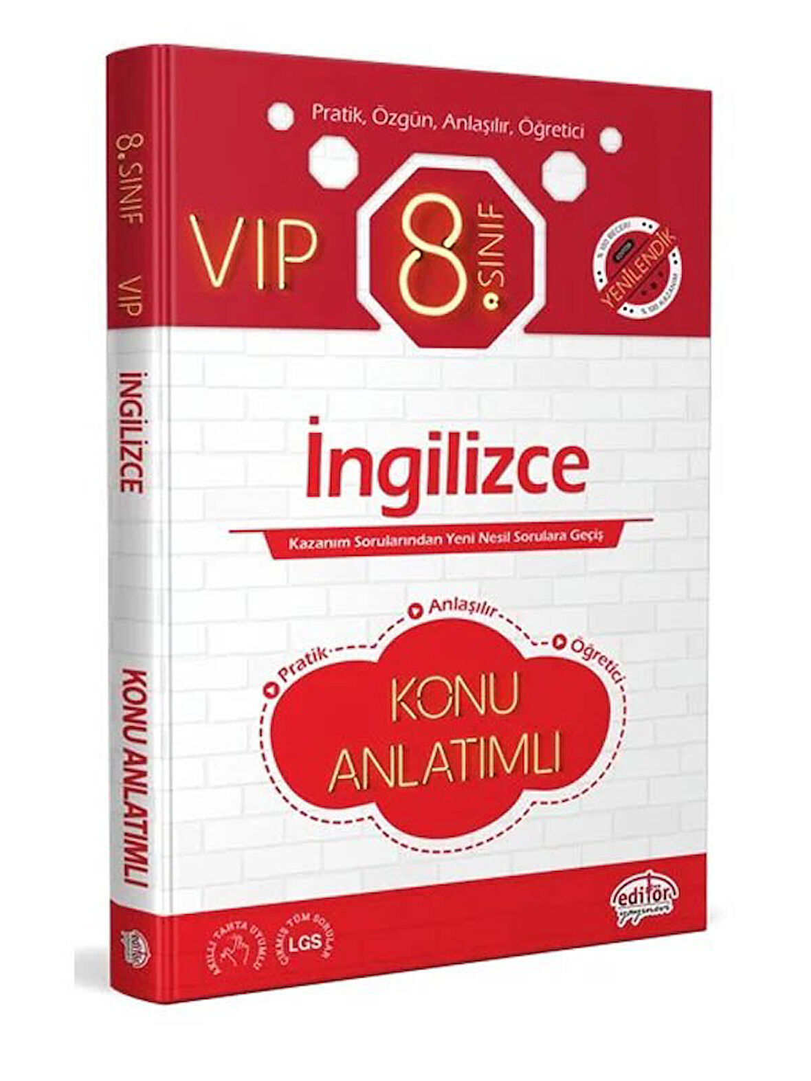 Editör 2026 8. Sınıf VIP İngilizce Konu Anlatımlı