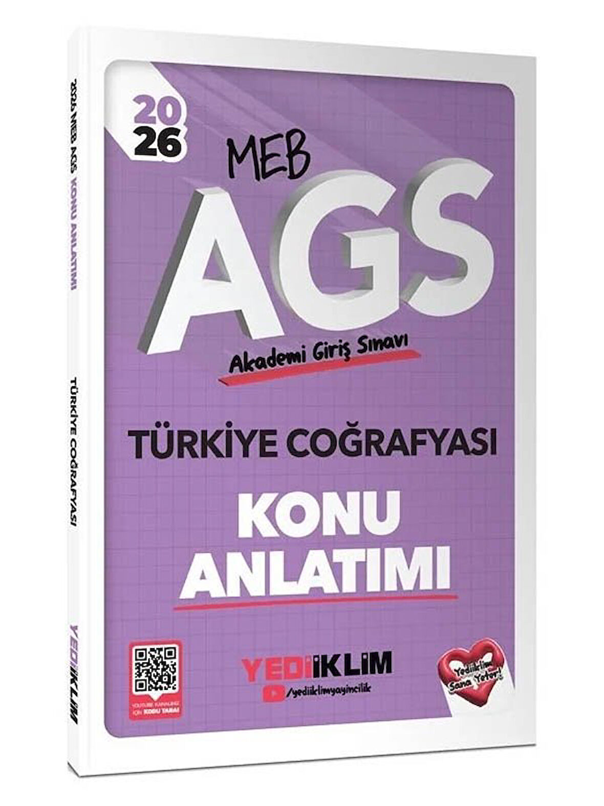 Yediiklim 2026 MEB-AGS Türkiye Coğrafyası Anlatımı