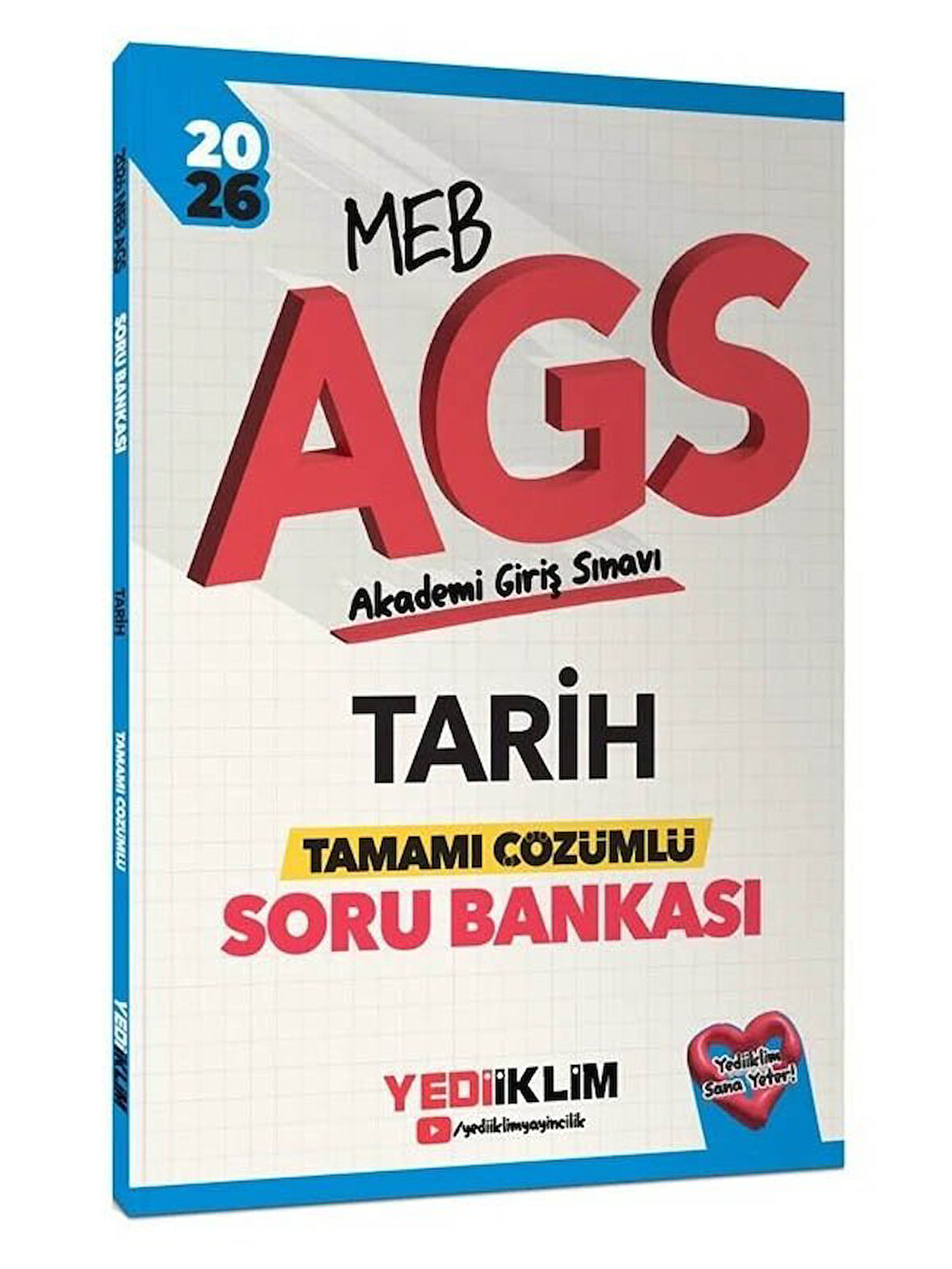 Yediiklim 2026 MEB-AGS Tarih Soru Bankası Çözümlü
