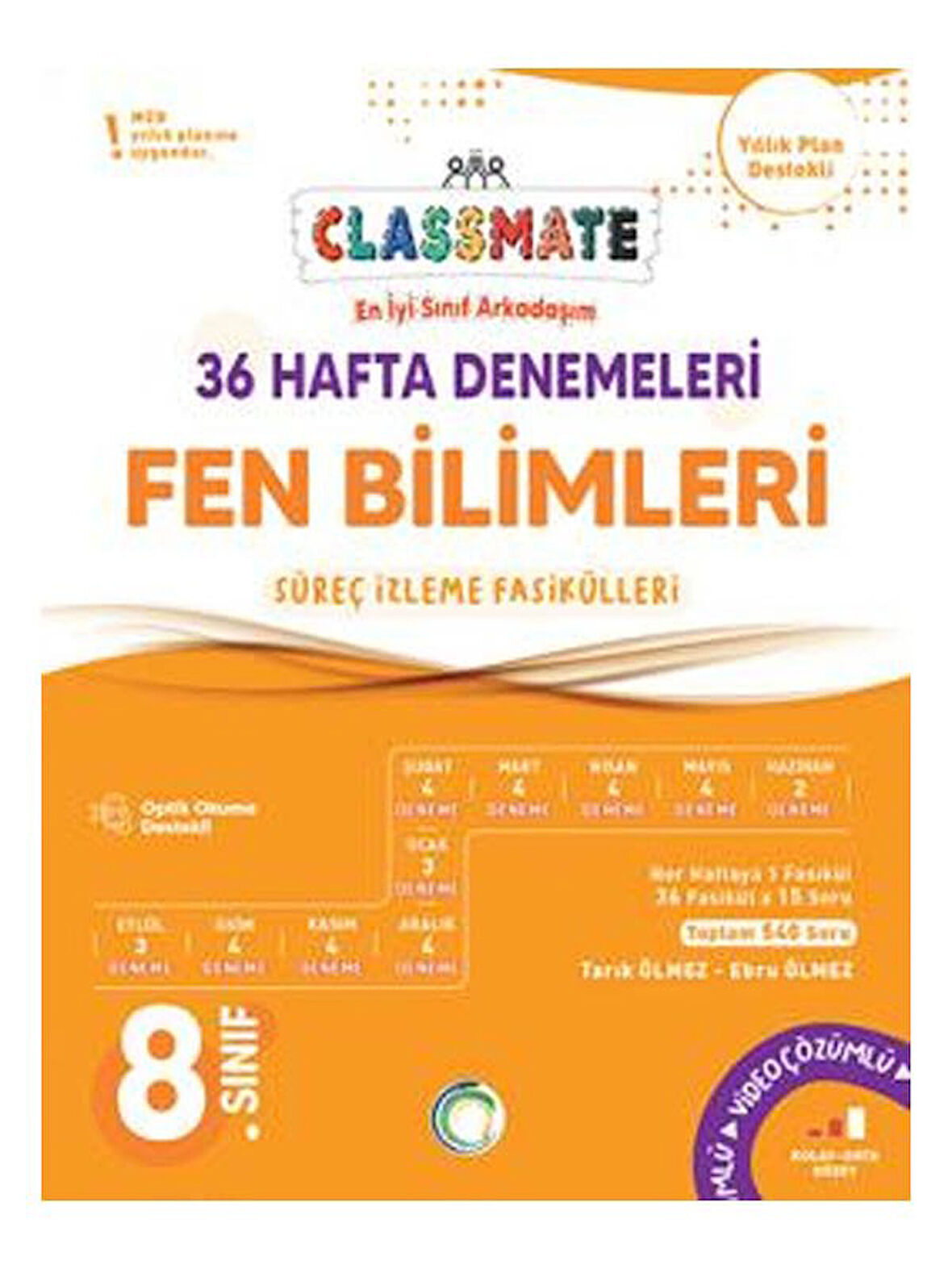 Okyanus 2026 8. Sınıf Fen Bilimleri Classmate 36 Hafta Denemeleri Çözümlü