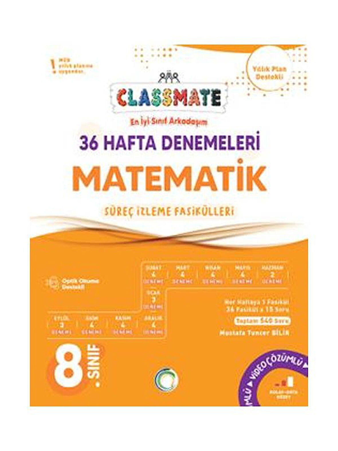 Okyanus 2026 8. Sınıf Matematik Classmate 36 Hafta Denemeleri Çözümlü