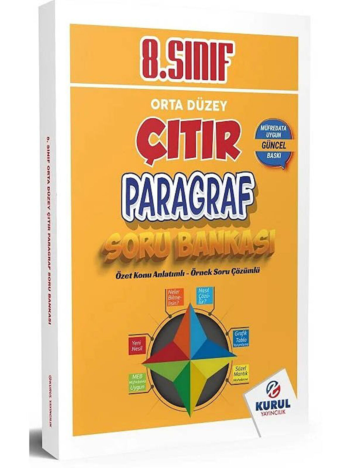 Kurul 2026 8. Sınıf Paragraf Orta Düzey Çıtır Soru Bankası 