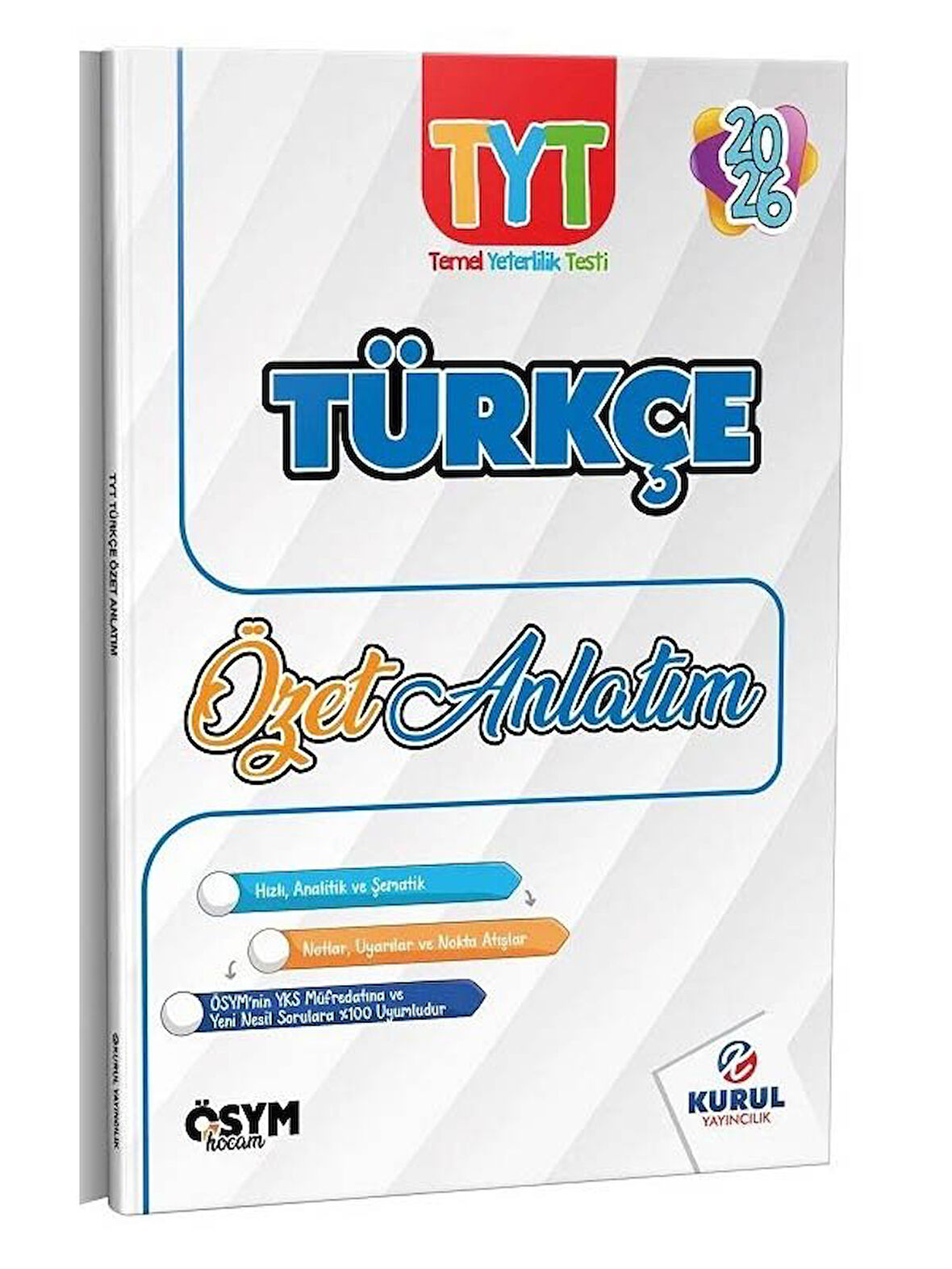 Kurul 2026 YKS TYT Türkçe Özet Anlatım Kurul Yayıncılık