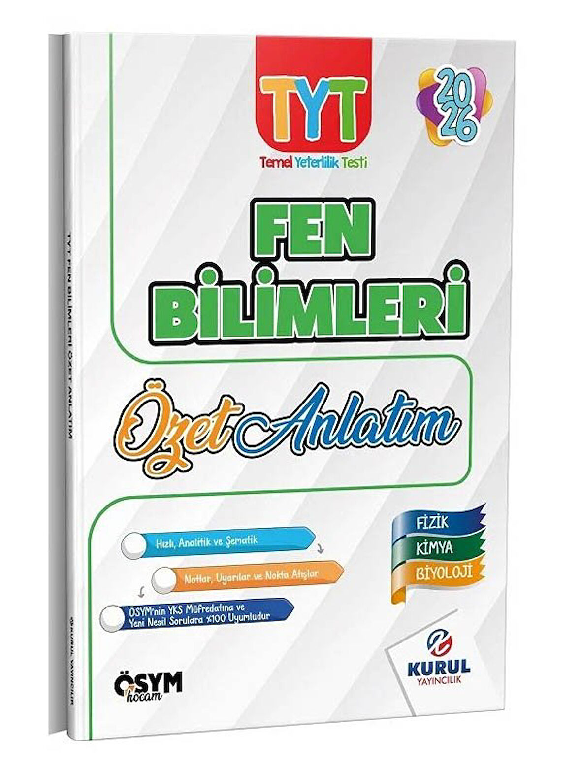 Kurul 2026 YKS TYT Fen Bilimleri Özet Anlatım