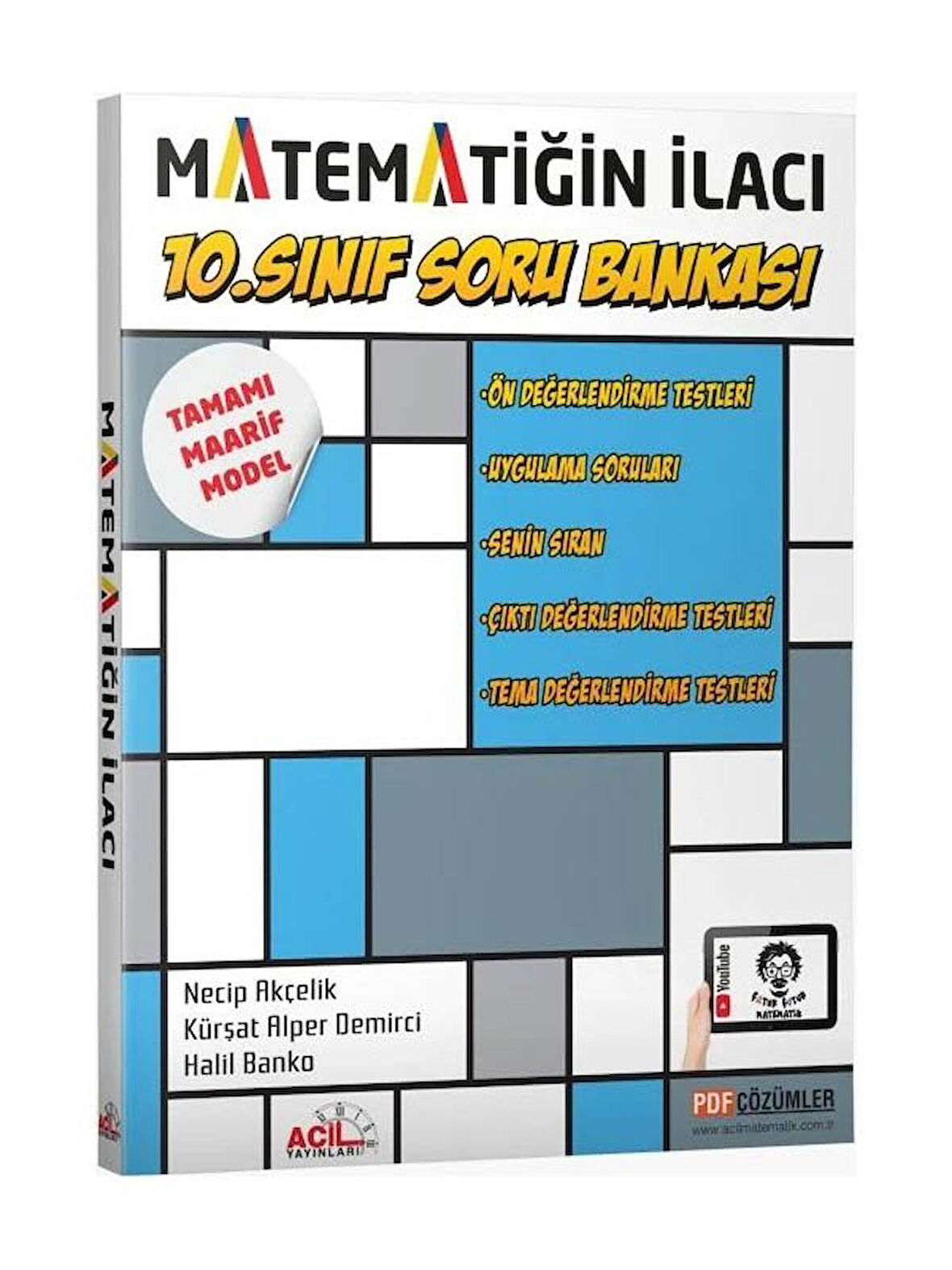 Acil 2026 10. Sınıf Matematiğin İlacı Soru Bankası Yeni Müfredat