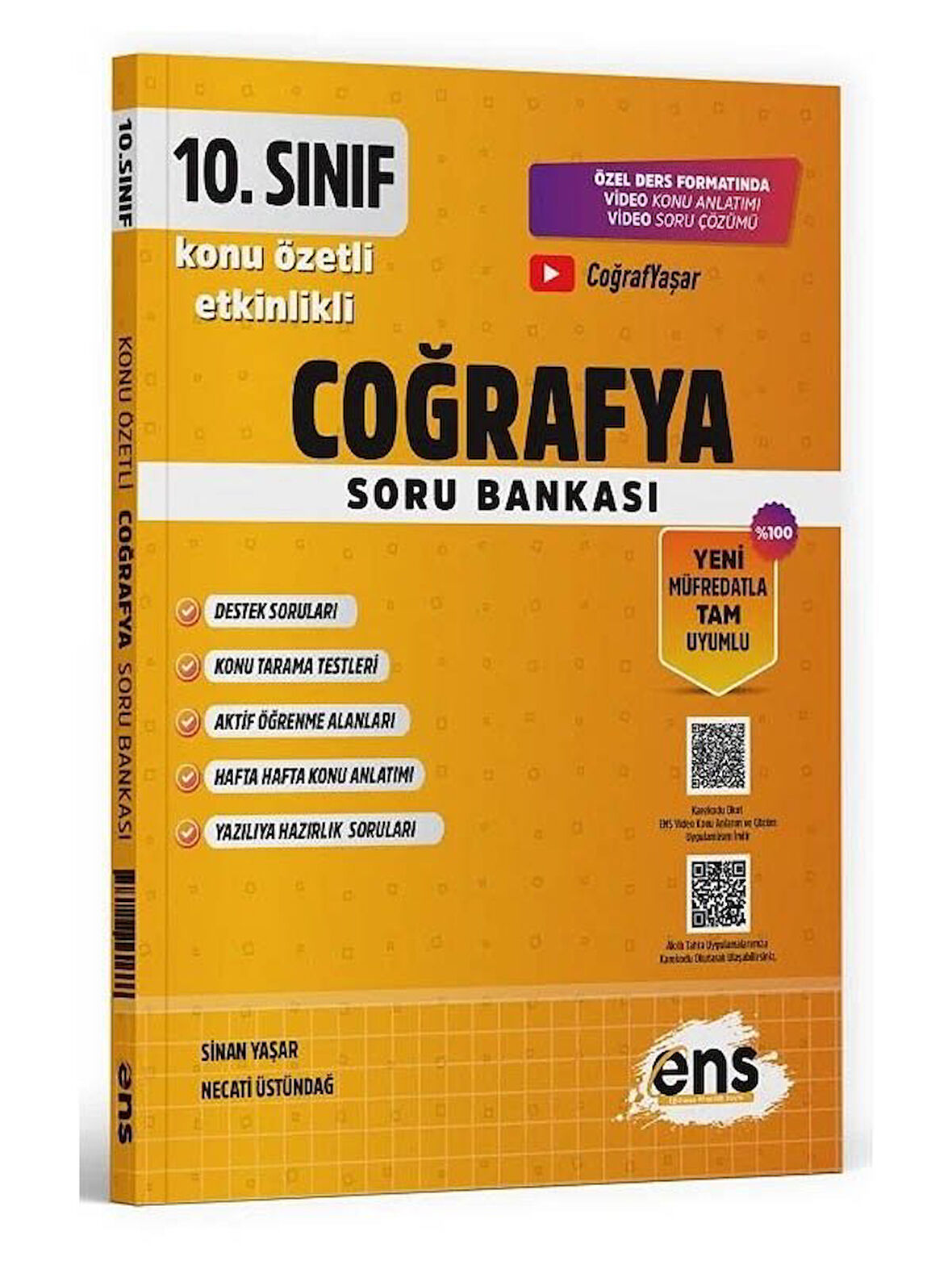 ENS 2026 10. Sınıf Coğrafya Etkinlikli Soru Bankası