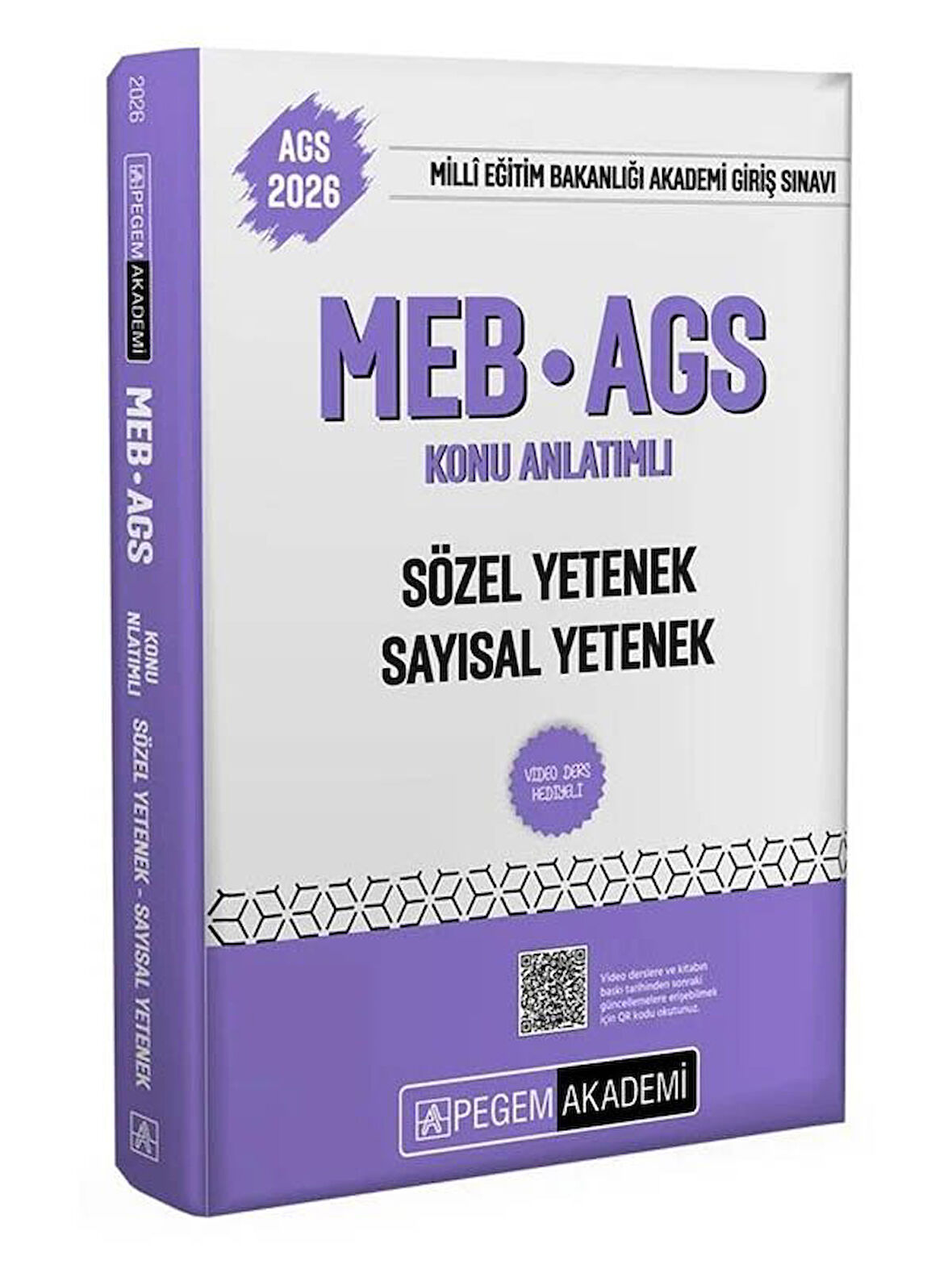 Pegem 2026 MEB-AGS Sözel-Sayısal Yetenek Konu Anlatımlı