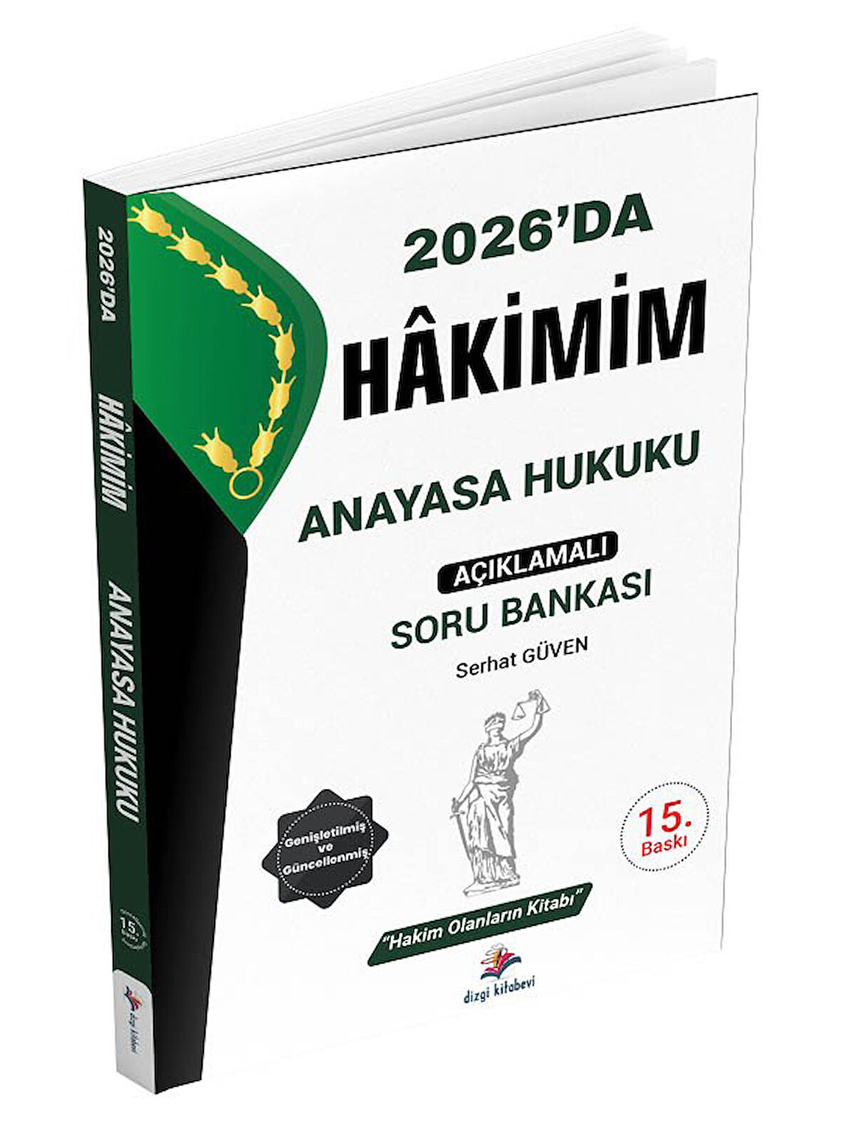 DizgiKitap 2026 Hakimlik Hakimim Anayasa Hukuku Soru Bankası 