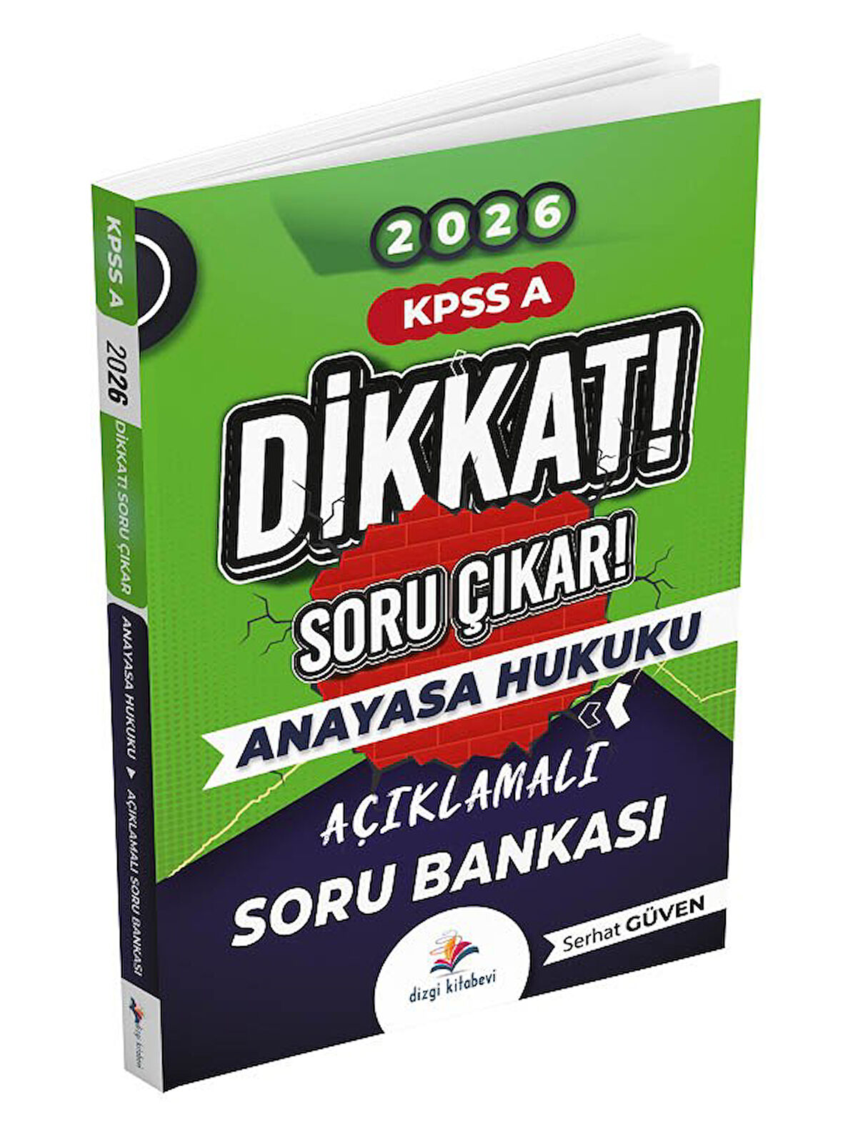 DizgiKitap 2026 KPSS A Grubu Anayasa Hukuku Dikkat Soru Çıkar Soru Bankası