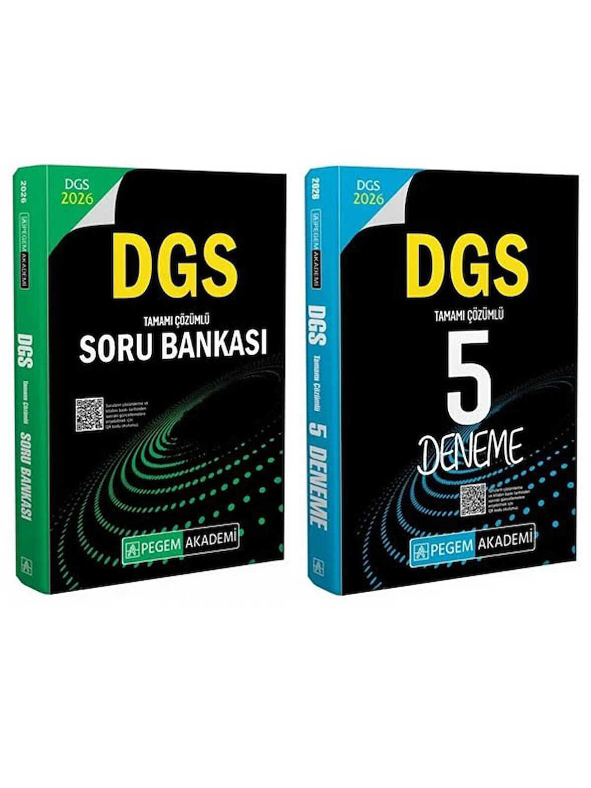Pegem 2026 DGS Soru Bankası + 5 Deneme 2 li Set