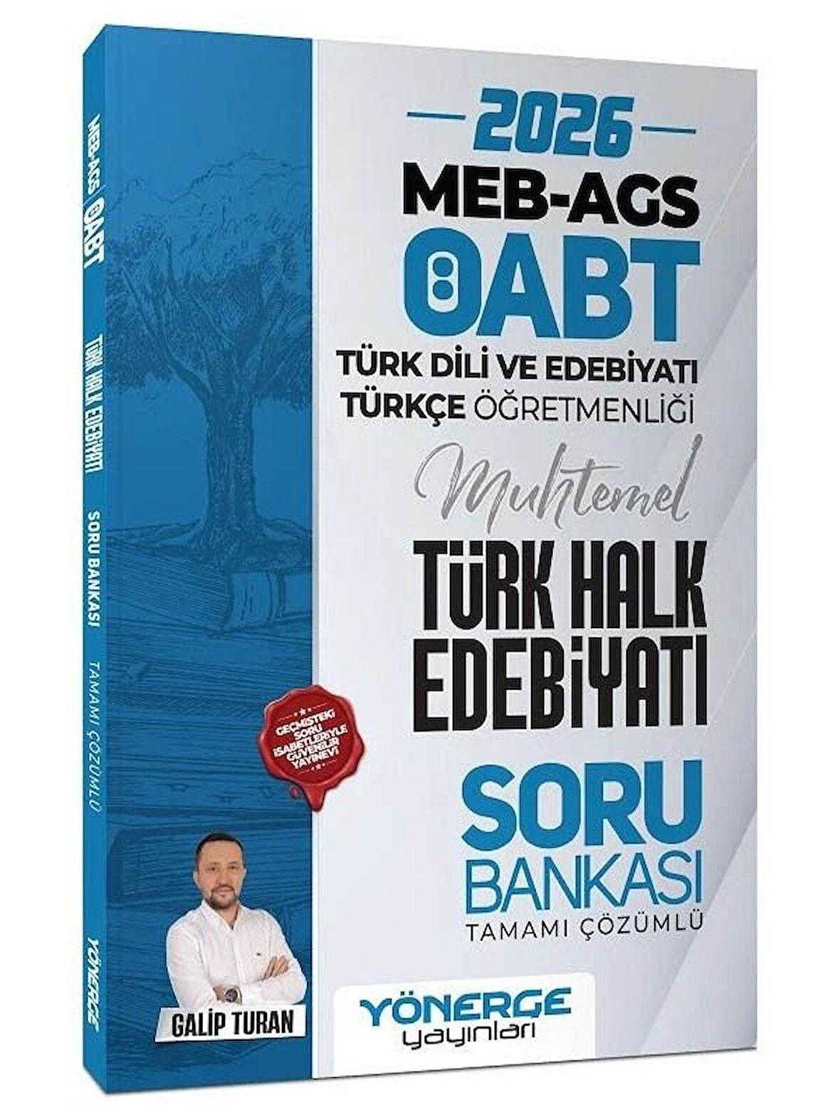 Yönerge 2026 ÖABT MEB-AGS Türk Dili Edebiyatı ve Türkçe Öğretmenliği Türk Halk Edebiyatı Soru Bankası Çözümlü