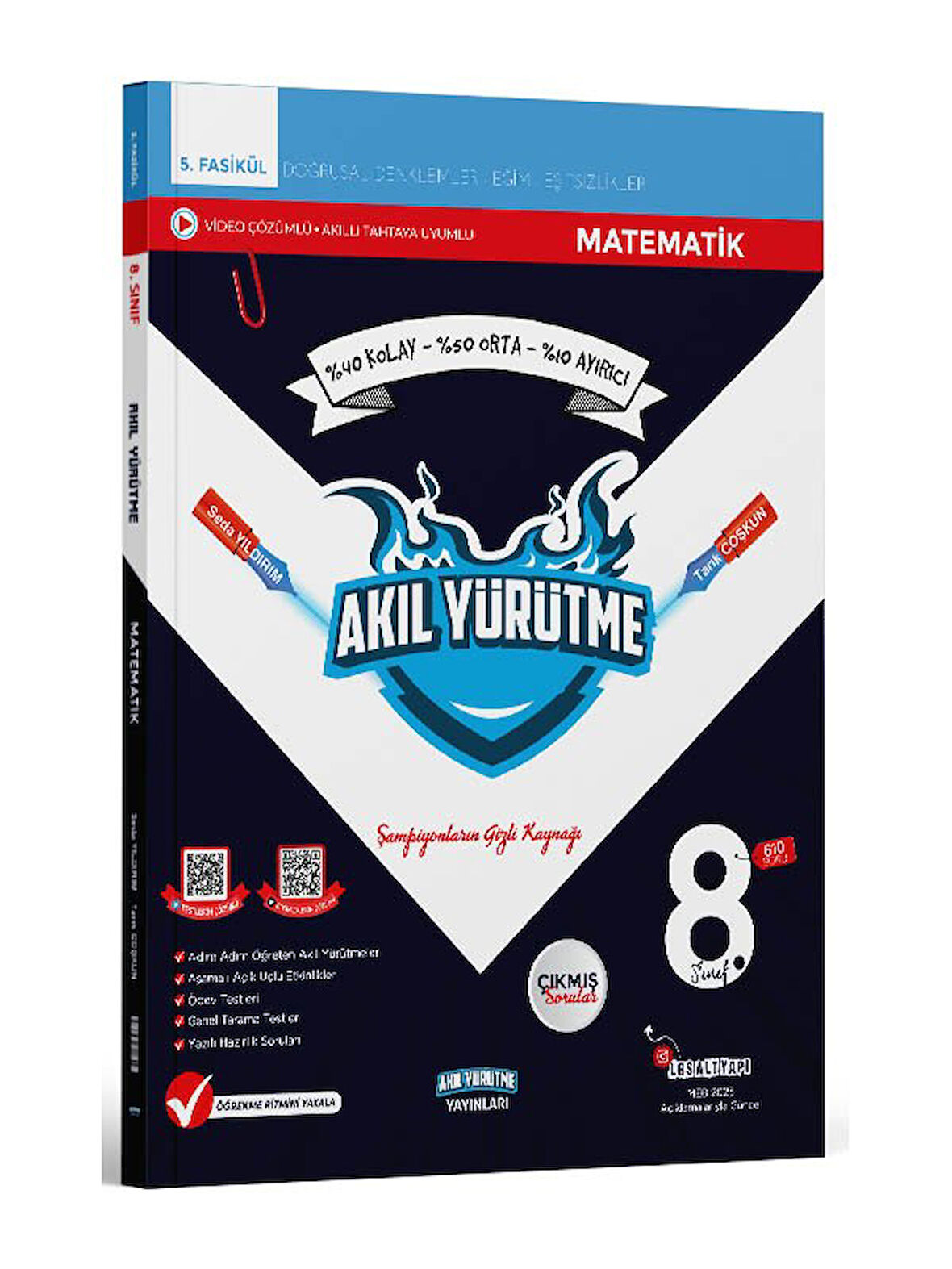 AkılYürütme 2026 8. Sınıf Matematik Doğrusal Denklemler, Eğim ve Eşitsizlikler 5. Fasikül