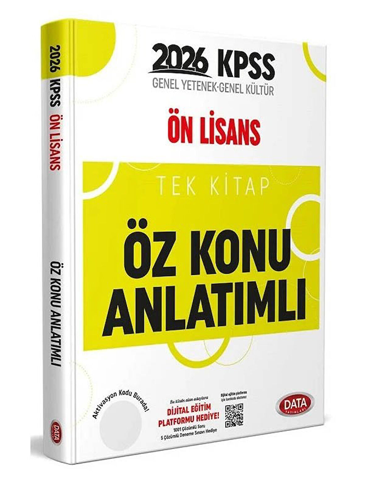 Data 2026 KPSS Ön Lisans Öz Konu Anlatımlı Tek Kitap