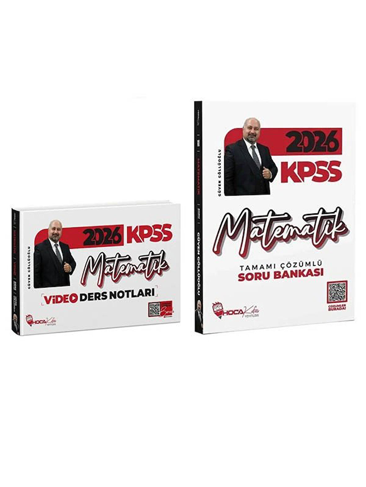HocaKafası 2026 KPSS Matematik Video Ders Notları + Soru Bankası 2 li Set 