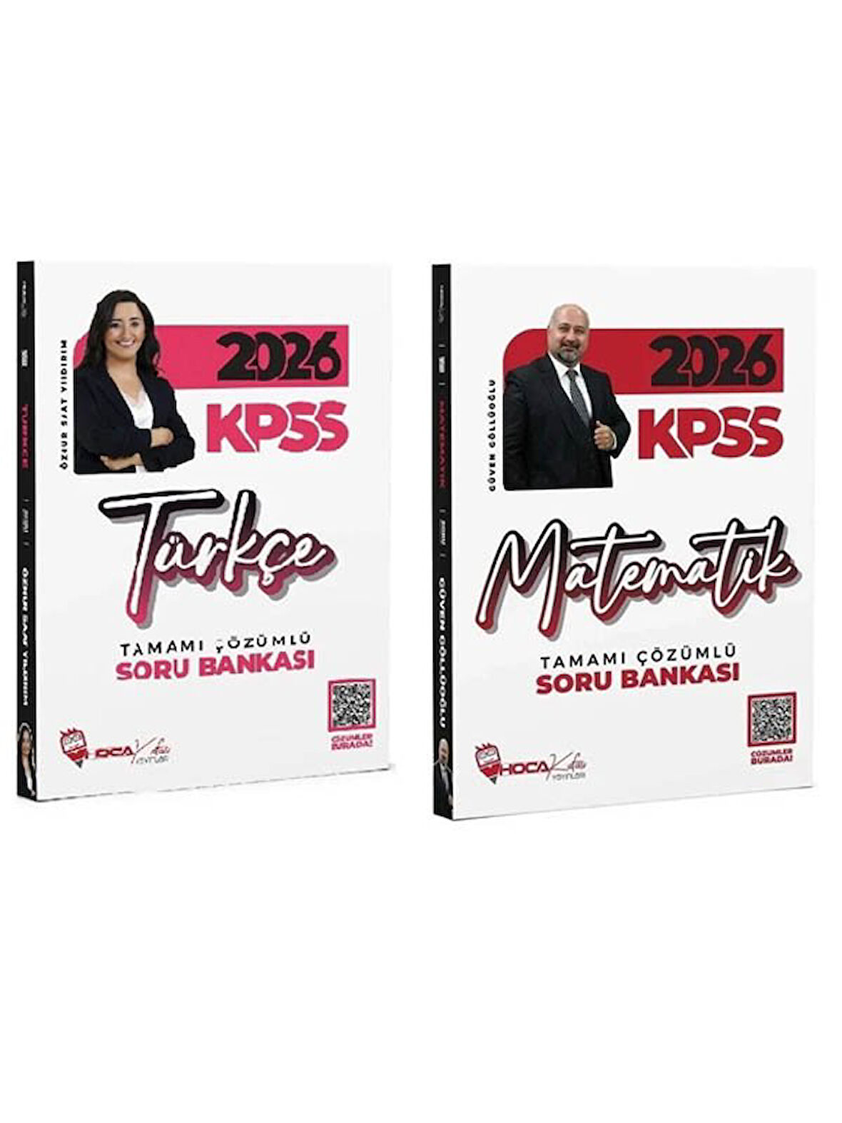 Hoca Kafası 2026 KPSS Türkçe + Matematik Soru Bankası 2 li Set