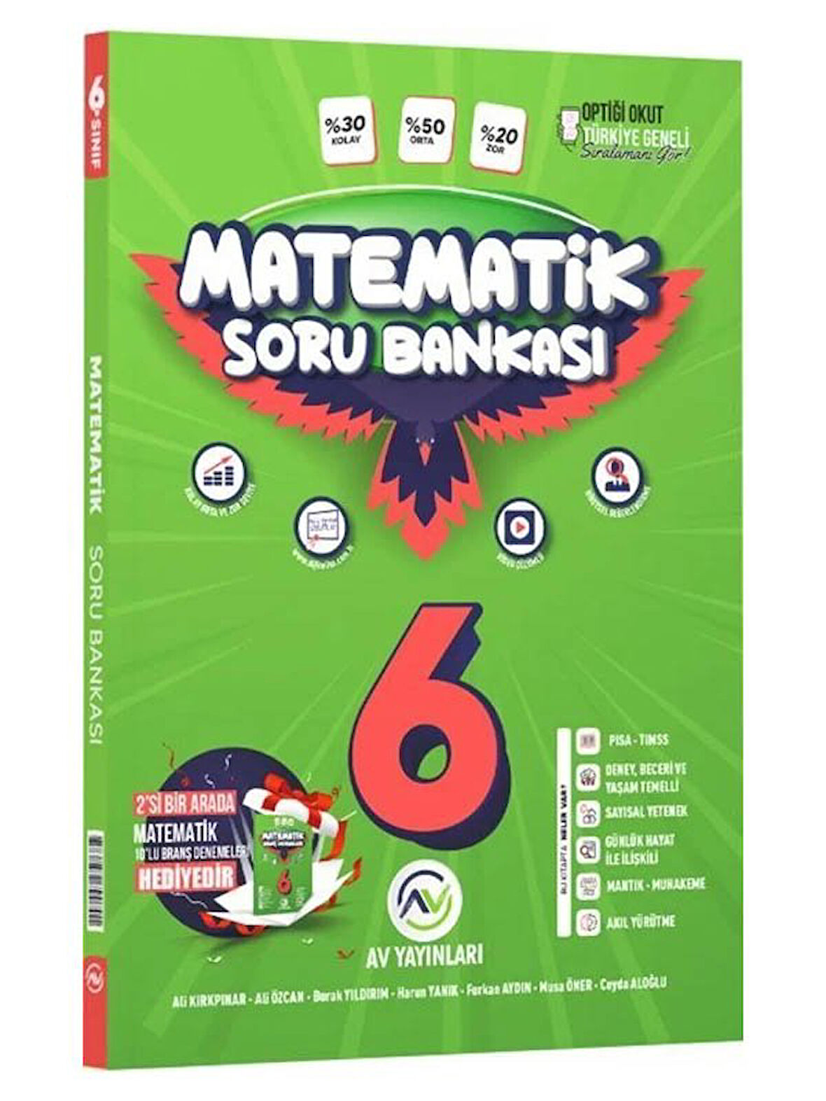 Av 2026 6. Sınıf Matematik Soru Bankası Yeni Marif Modele Uygun