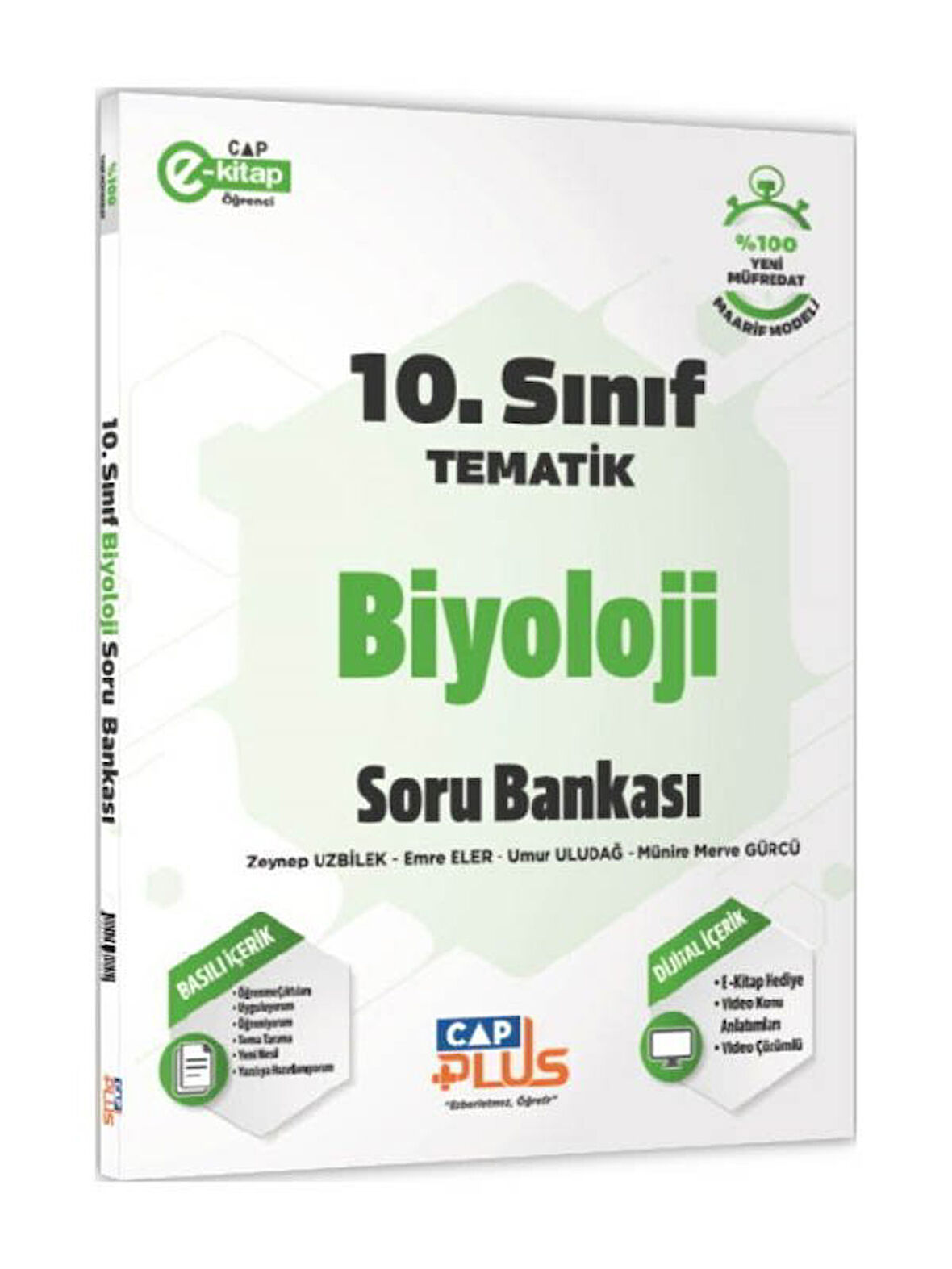 Çap 2026 10. Sınıf Biyoloji Tematik Soru Bankası Yeni Marif Modele Uygun