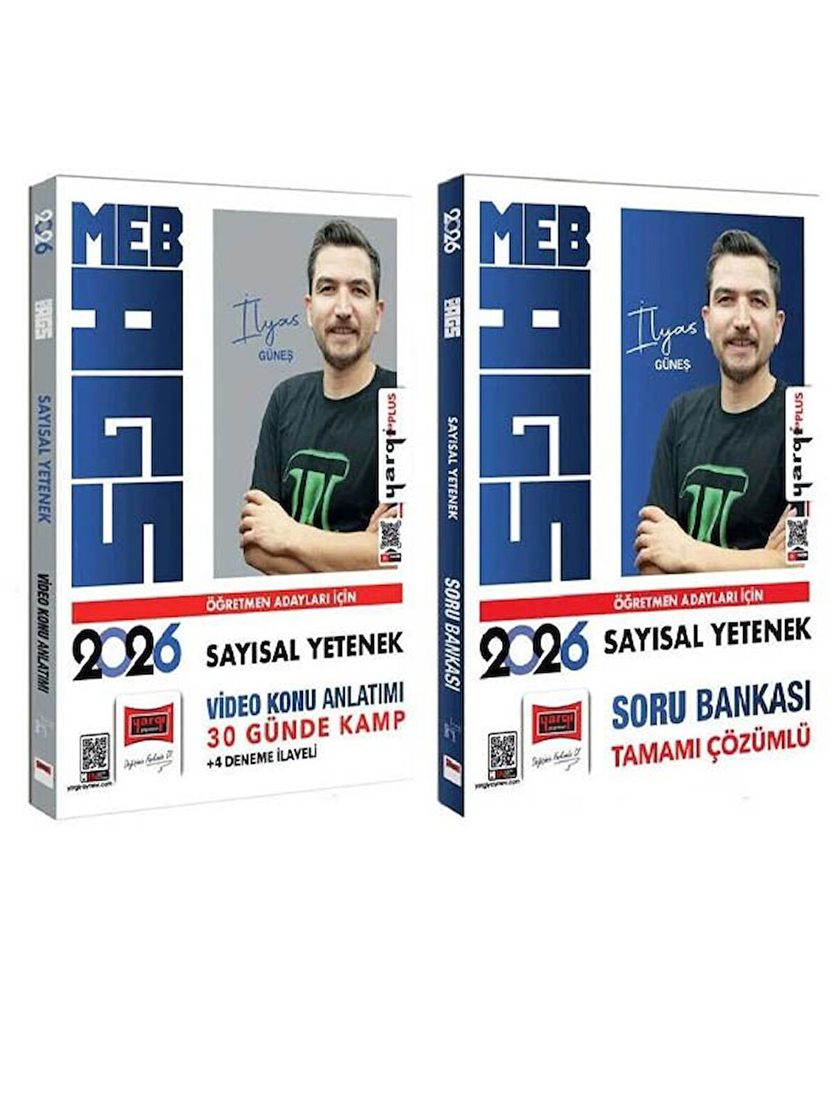 Yargı 2026 MEB-AGS Sayısal Yetenek 30 Günde Kamp Video Konu Anlatımı + Soru bankası 2 li Set 