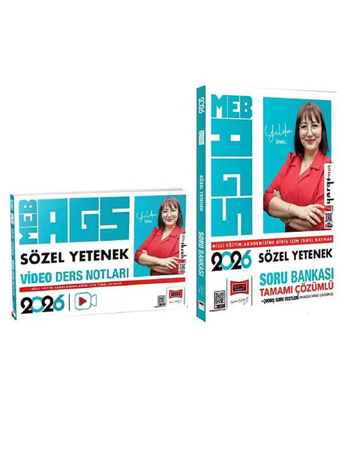 Yargı 2026 MEB-AGS Sözel Yetenek Video Ders Notları + Soru Bankası 2 li Set