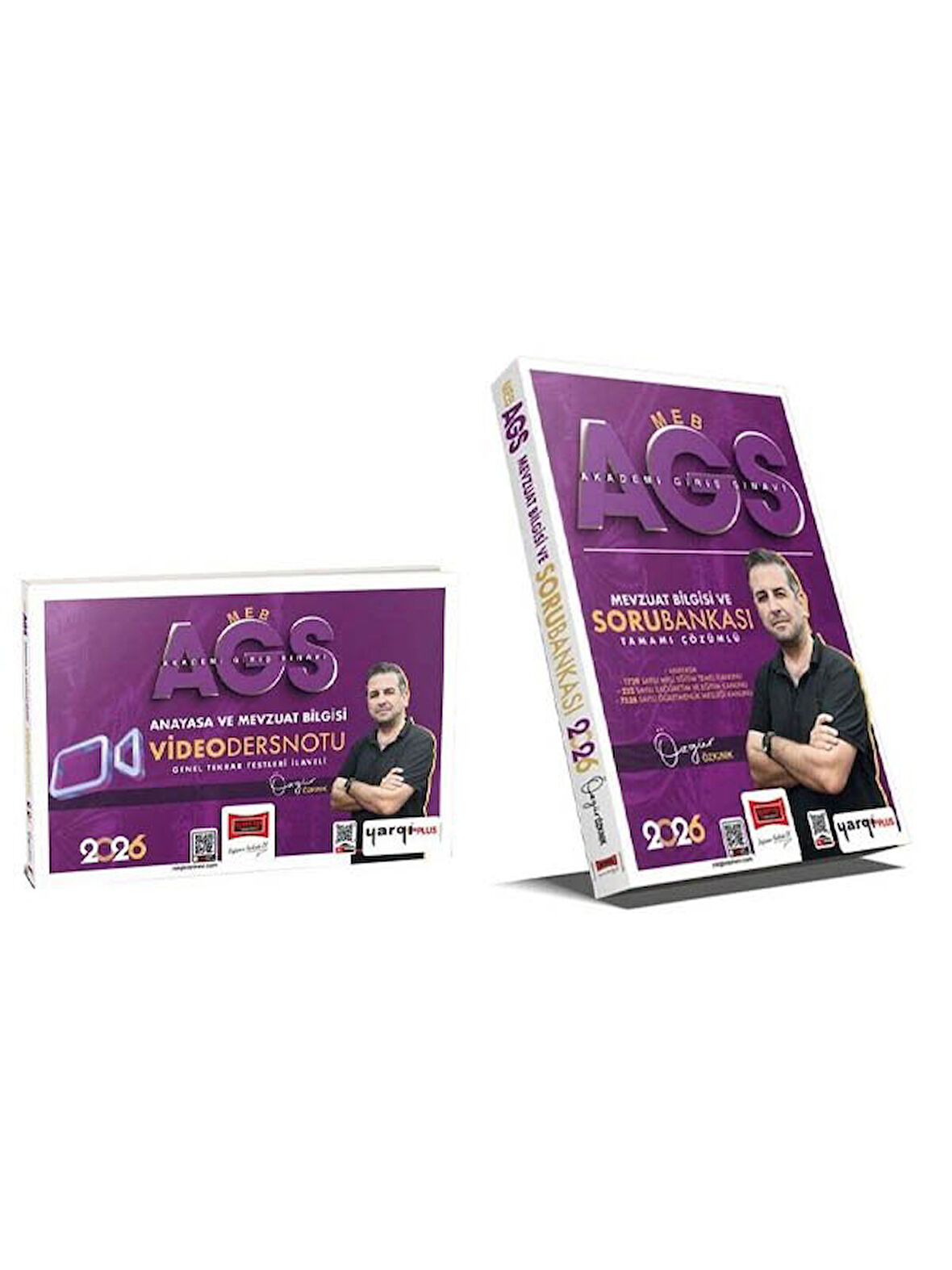 Yargı 2026 MEB-AGS Anayasa ve Mevzuat Bilgisi Video Ders Notu + Soru Bankası 2 li Set