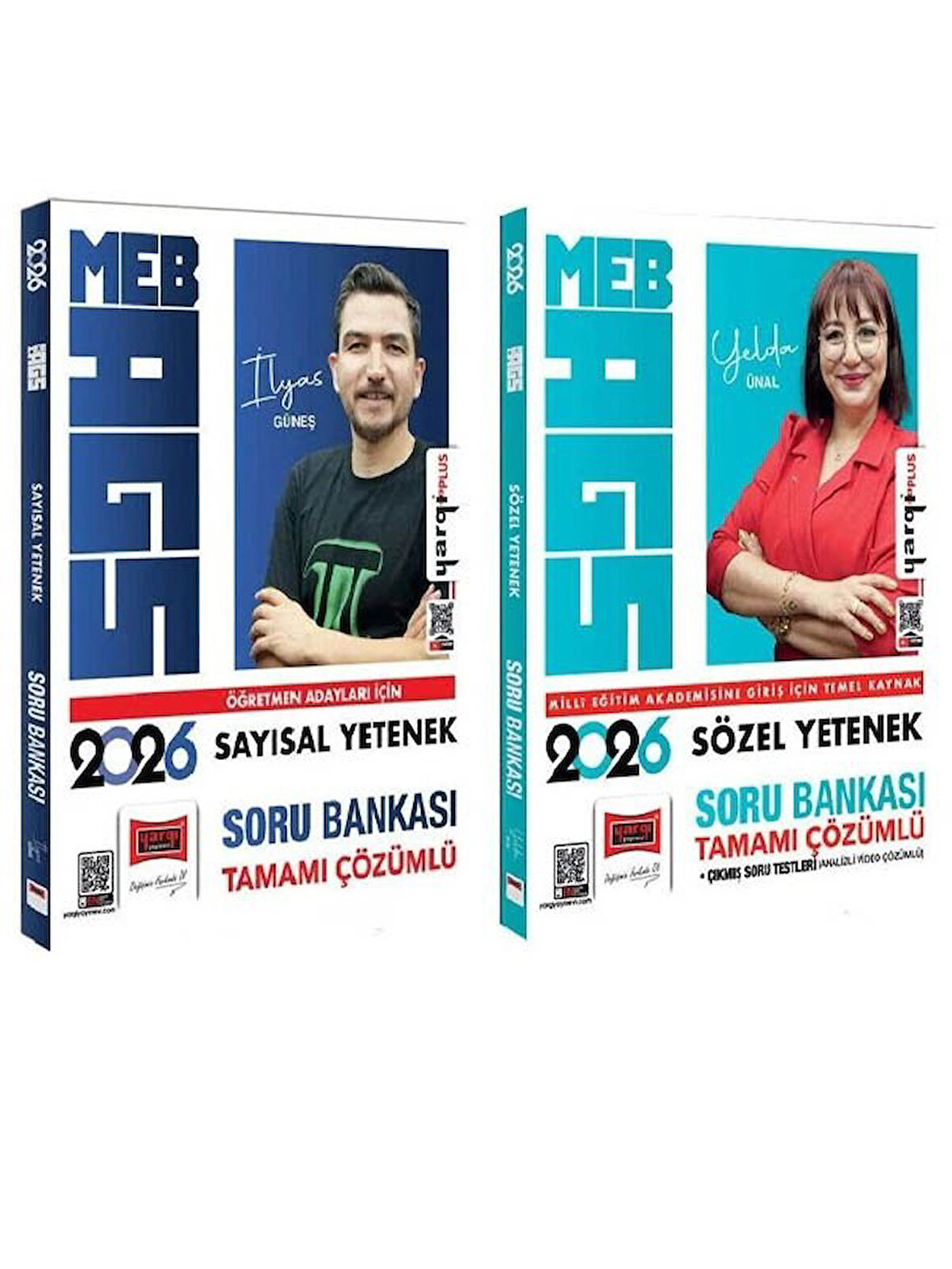 Yargı 2026 MEB-AGS Sayısal + Sözel Yetenek Soru Bankası 2 li Set