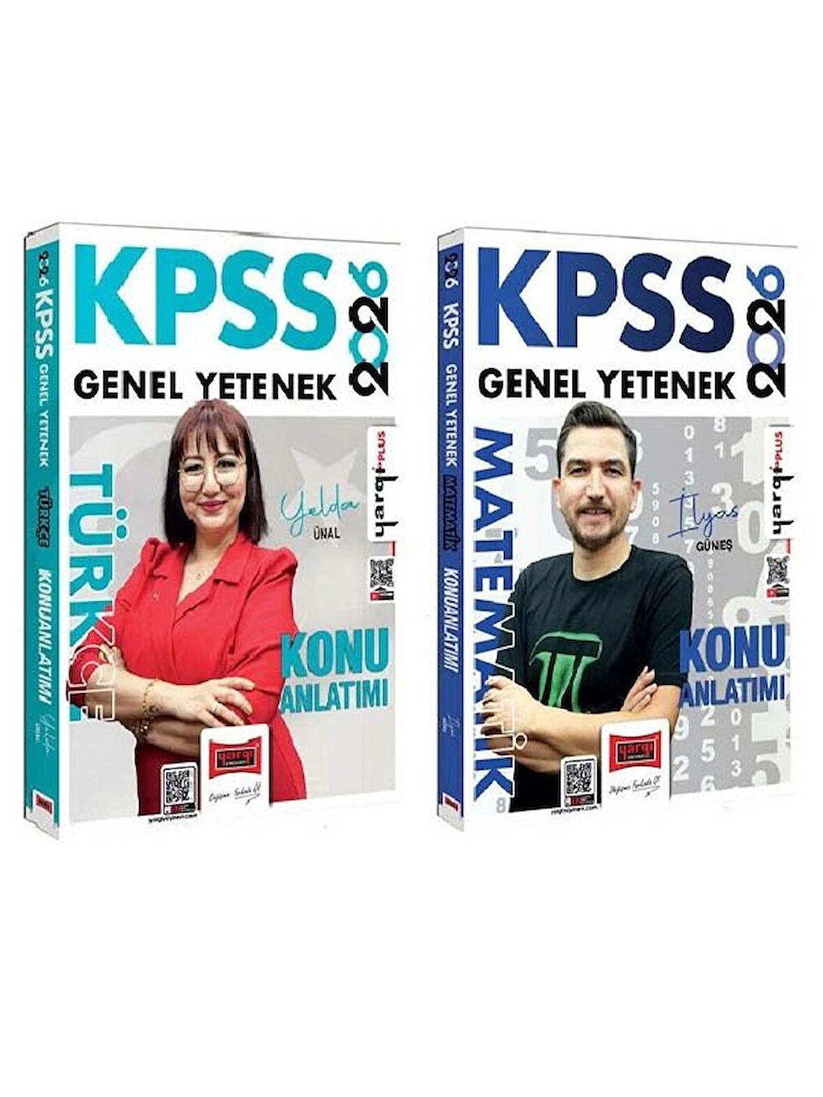 Yargı 2026 KPSS Türkçe + Matematik Konu Anlatımı 2 li Set