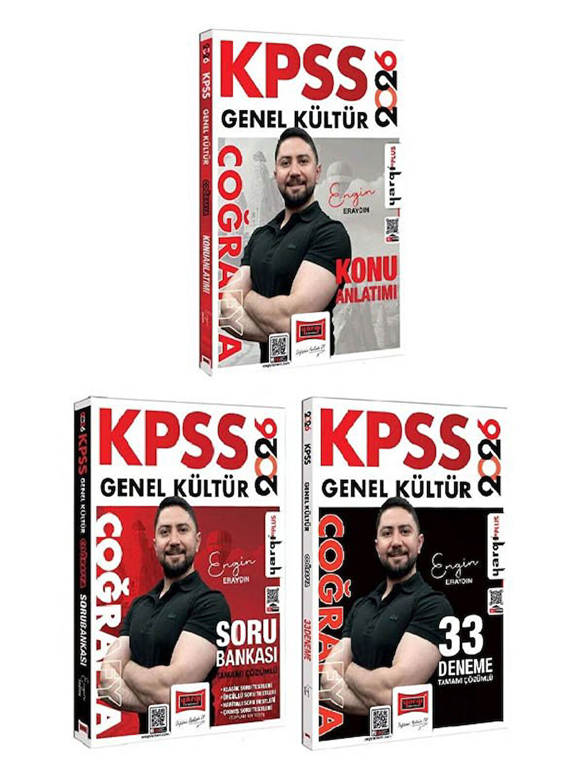 Yargı 2026 KPSS Coğrafya Konu Anlatımı + Soru Bankası + 33 Deneme 3 lü Set