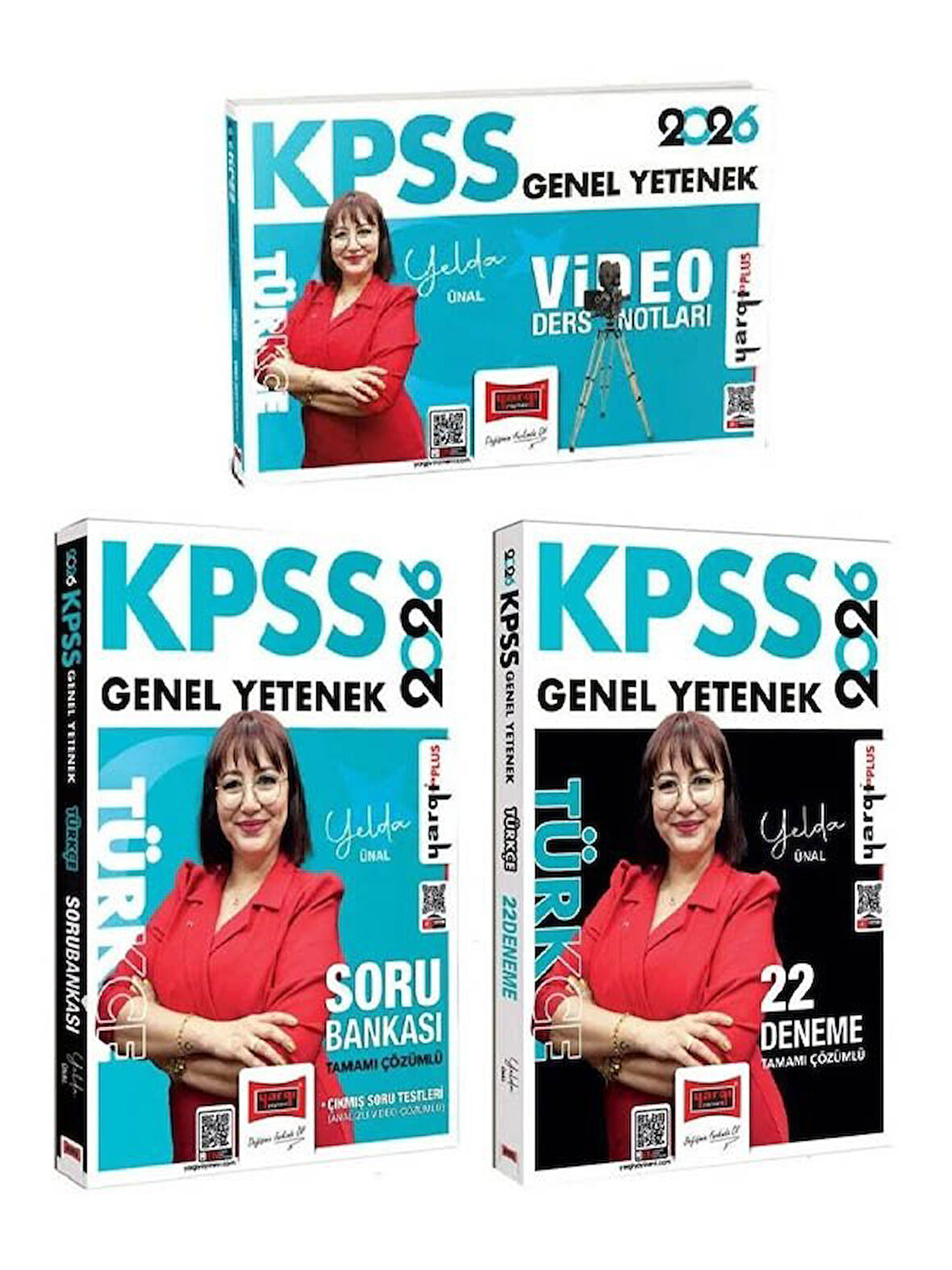 Yargı 2026 KPSS Türkçe Video Ders Notları + Soru Bankası + 22 Deneme 3 lü Set