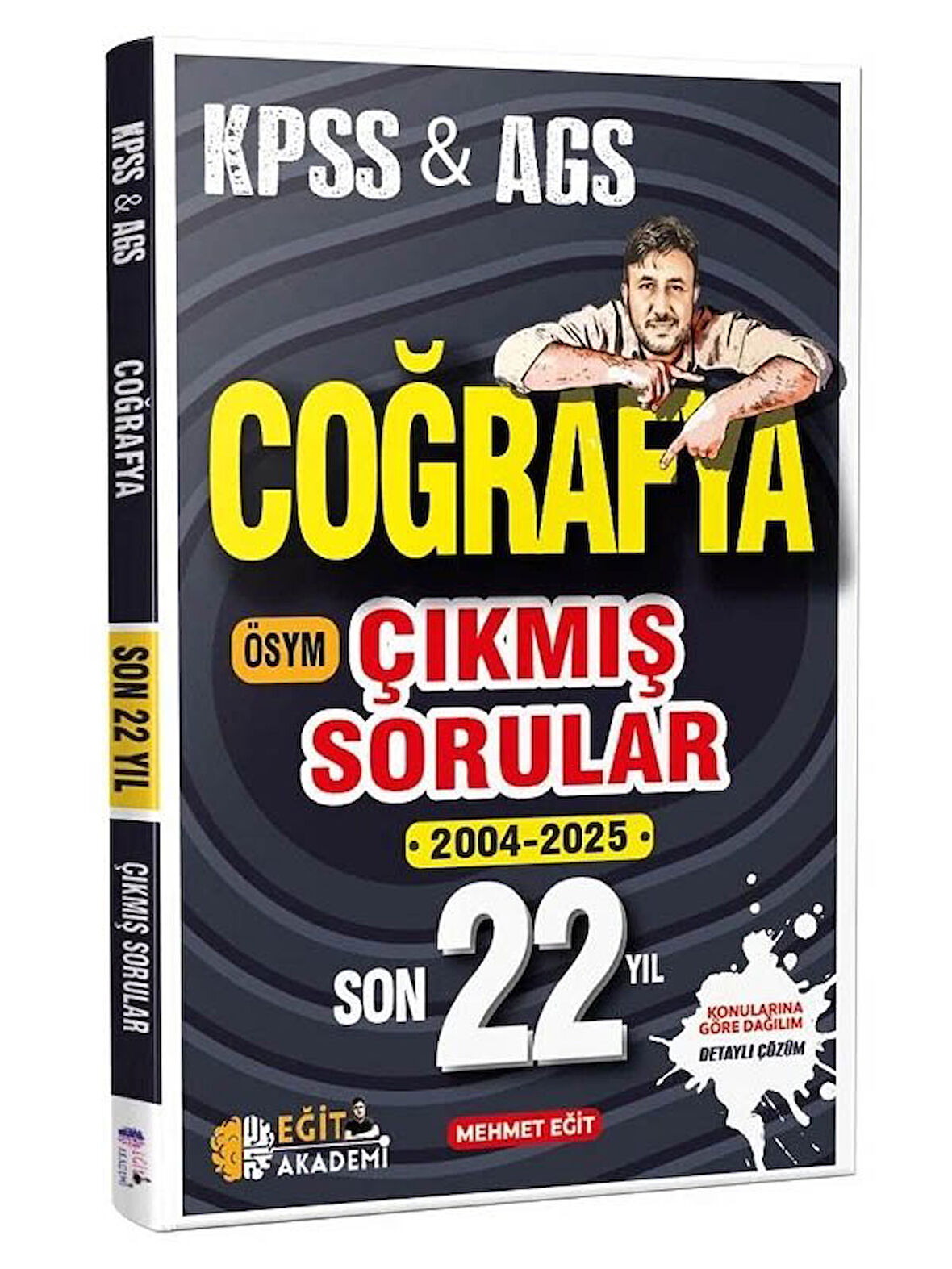 Eğit Akademi 2026 KPSS MEB-AGS Coğrafya Çıkmış Sorular Son 22 Yıl Çözümlü 