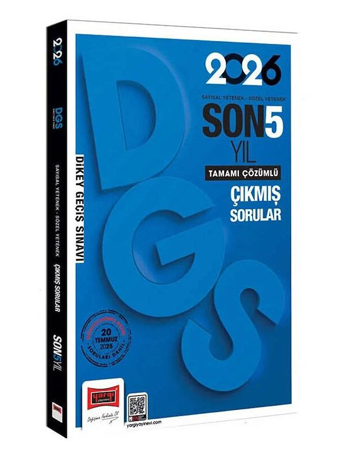 Yargı 2026 DGS Çıkmış Sorular Son 5 Yıl Çözümlü 
