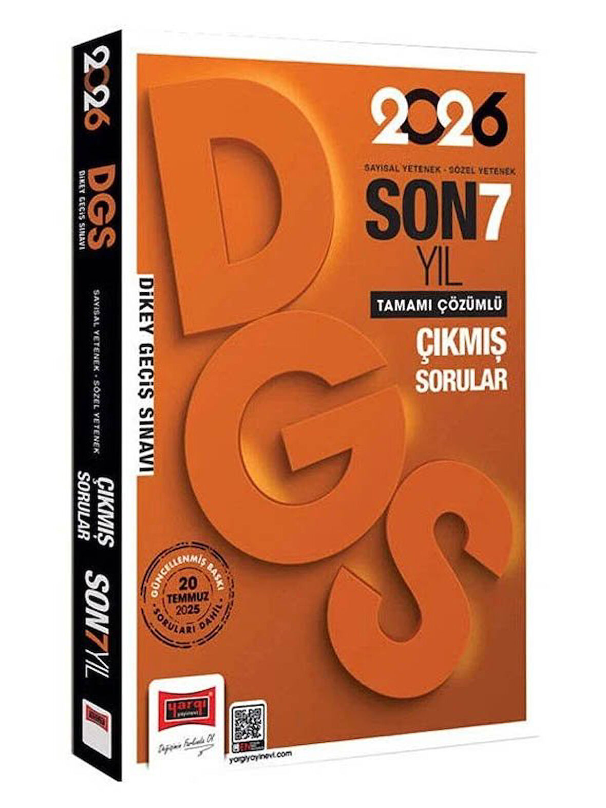 Yargı 2026 DGS Çıkmış Sorular Son 7 Yıl Çözümlü