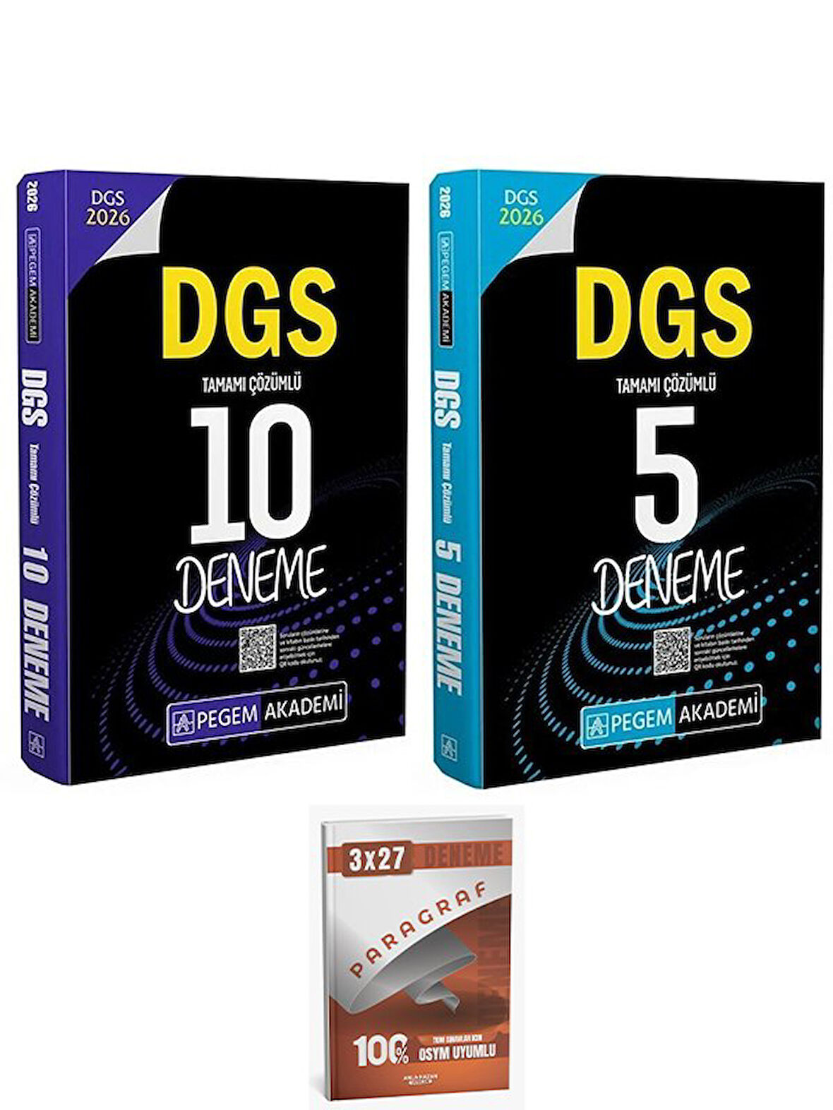 Pegem 2026 DGS 10+5 Deneme 2 li Set AnlaKazan Paragraf