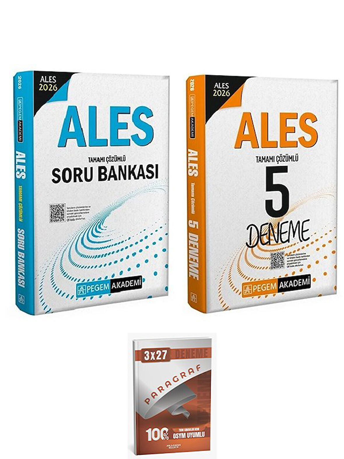 Pegem 2026 ALES Soru Bankası + 5 Deneme 2 li Set AnlaKazan Paragraf